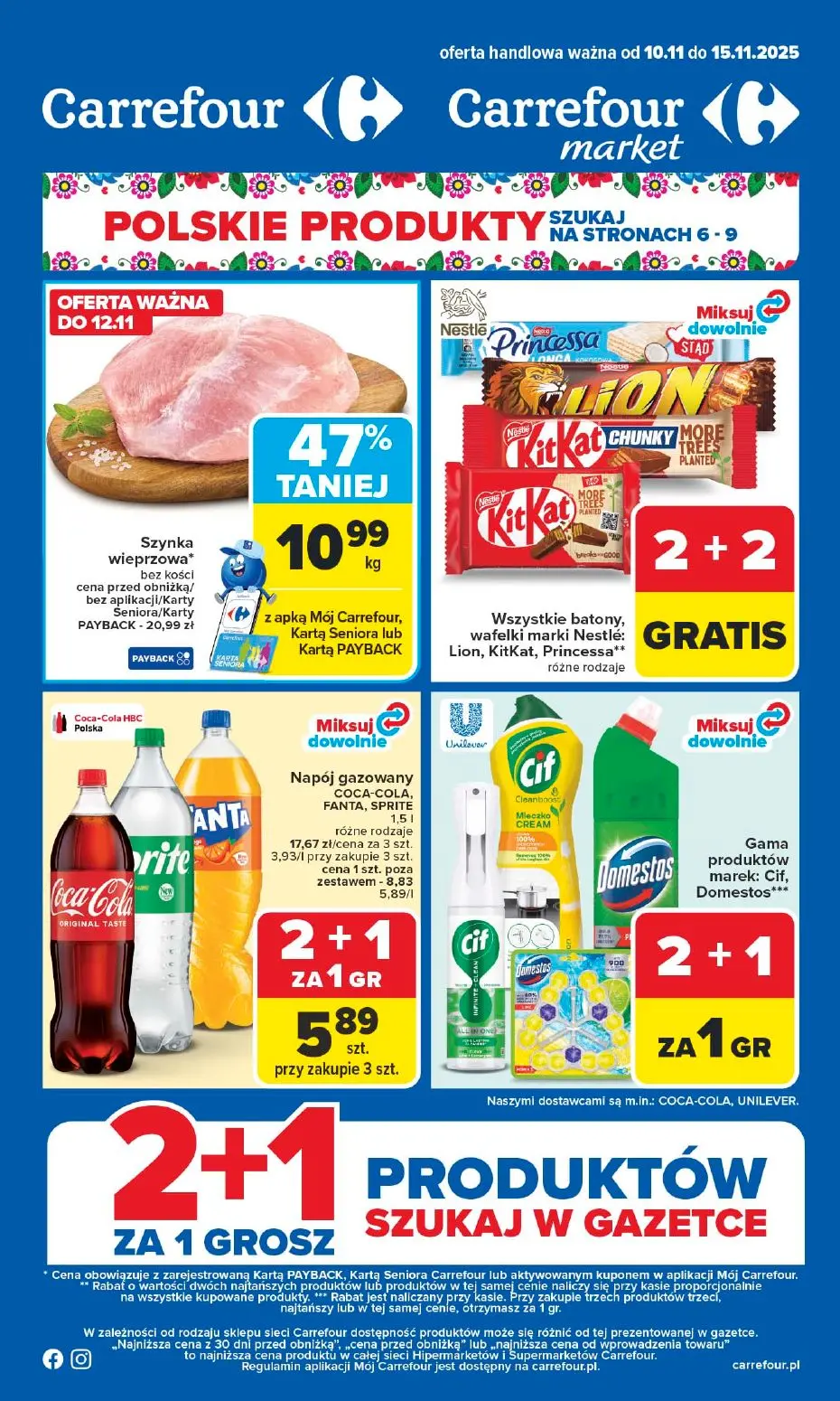 gazetka promocyjna Carrefour Market Polskie produkty - Strona 1