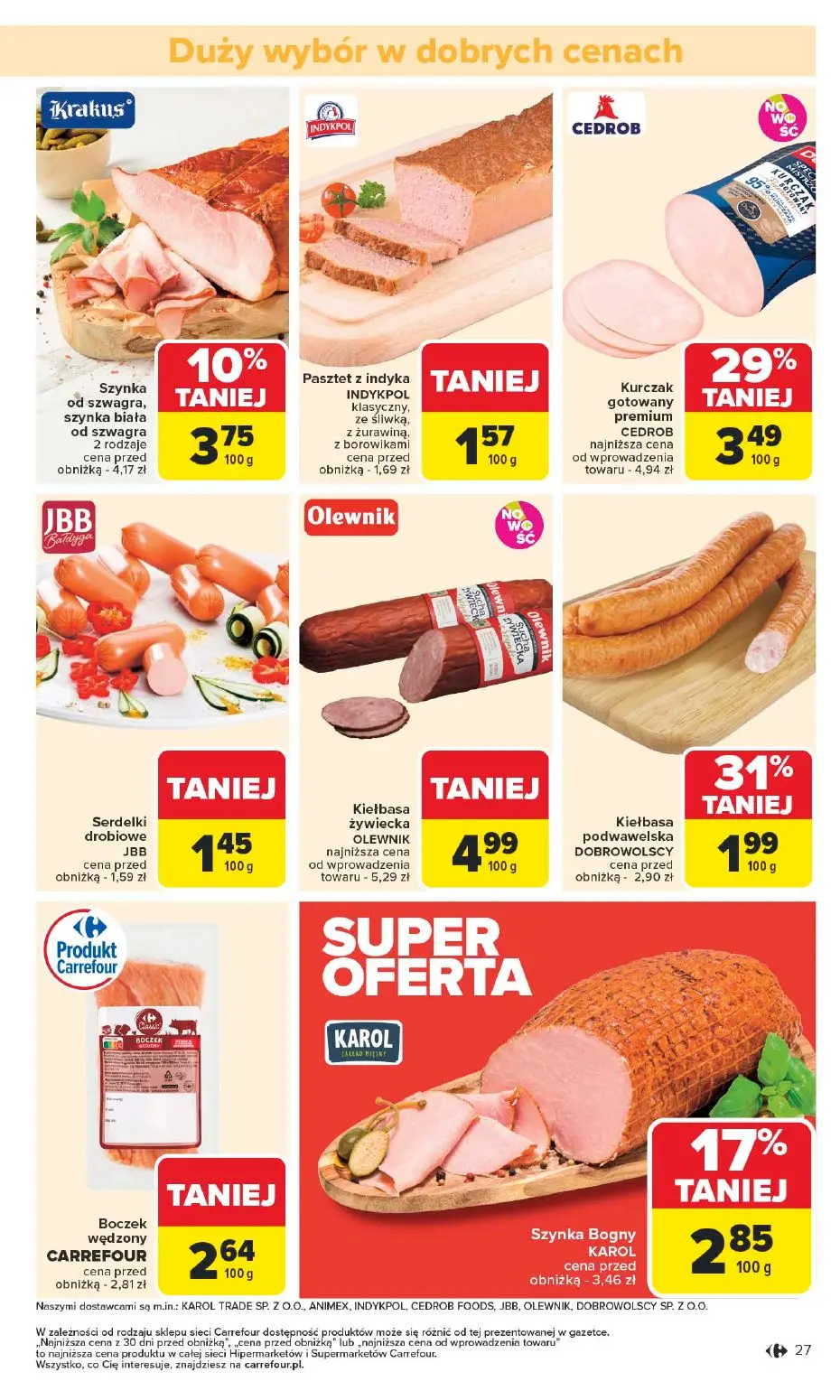 gazetka promocyjna Carrefour Market Polskie produkty - Strona 29