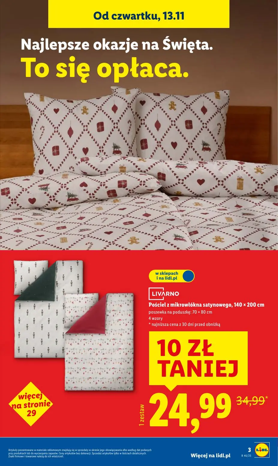 gazetka promocyjna LIDL Radosne Świeta - Strona 3