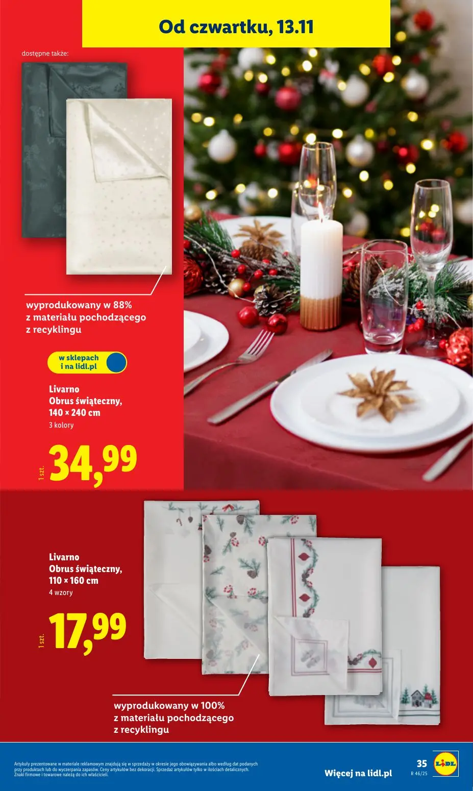 gazetka promocyjna LIDL Radosne Świeta - Strona 39