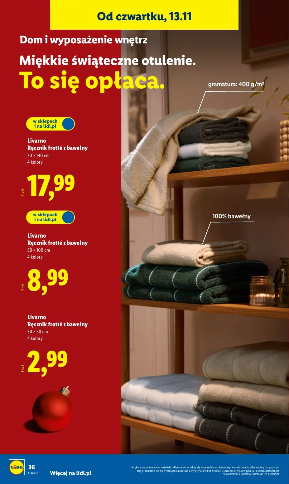 gazetka promocyjna LIDL Radosne Świeta - Strona 40