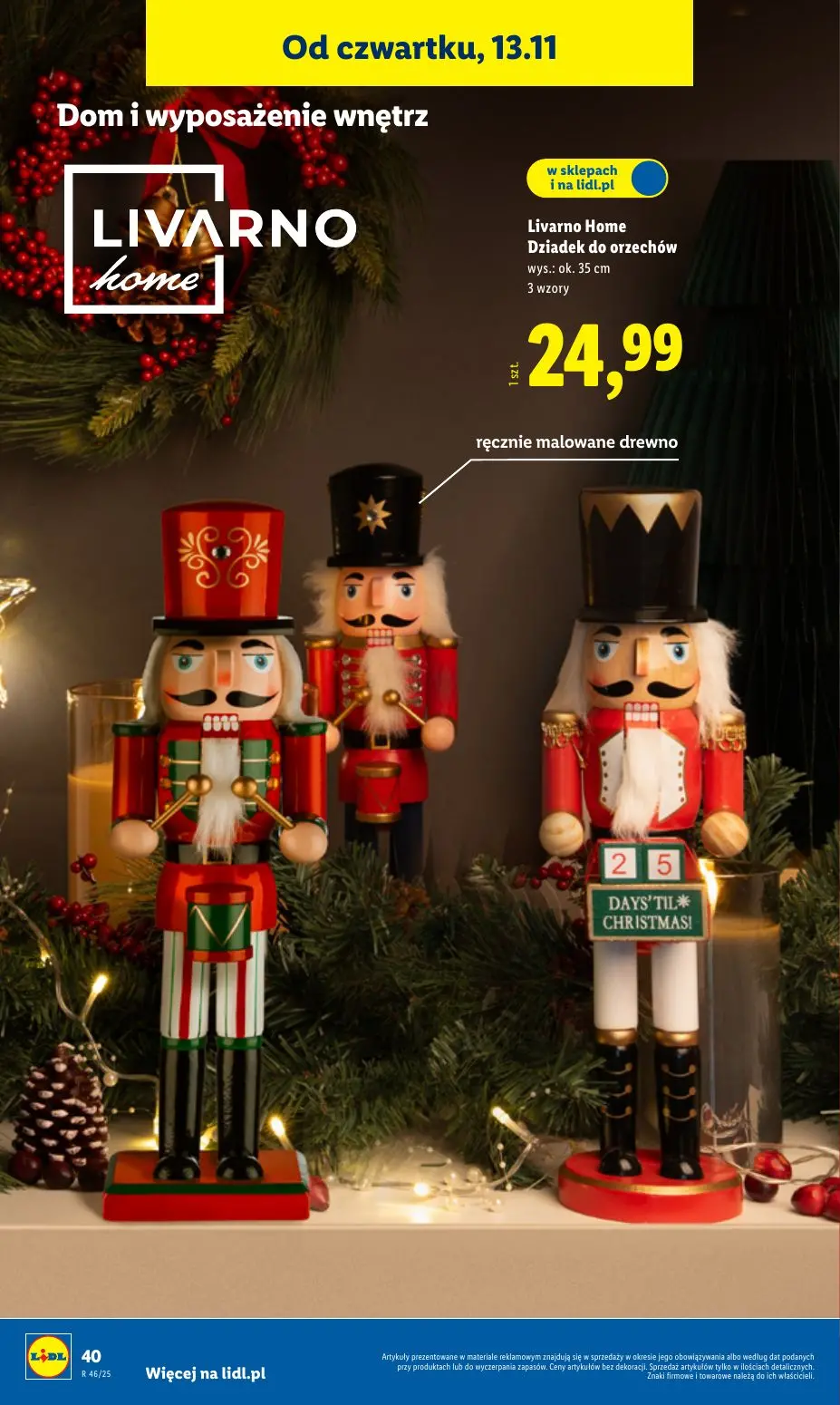 gazetka promocyjna LIDL Radosne Świeta - Strona 44