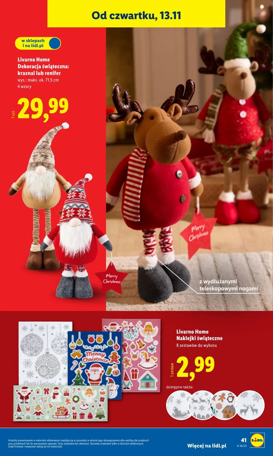 gazetka promocyjna LIDL Radosne Świeta - Strona 45