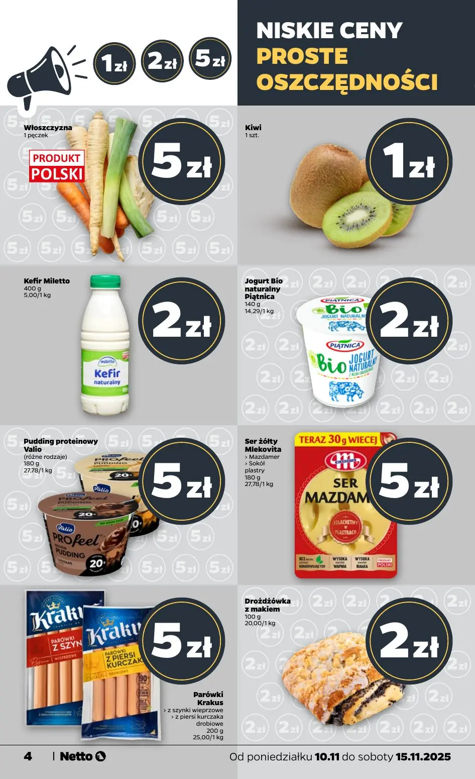 gazetka promocyjna NETTO Oferta od poniedziałku - Strona 4