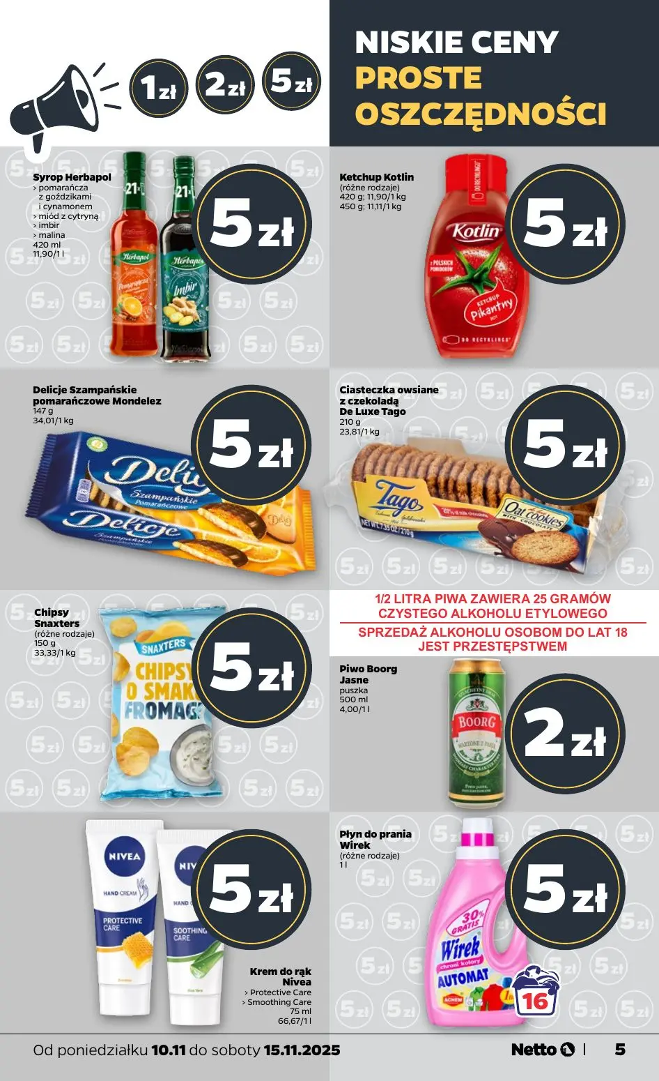 gazetka promocyjna NETTO Oferta od poniedziałku - Strona 5