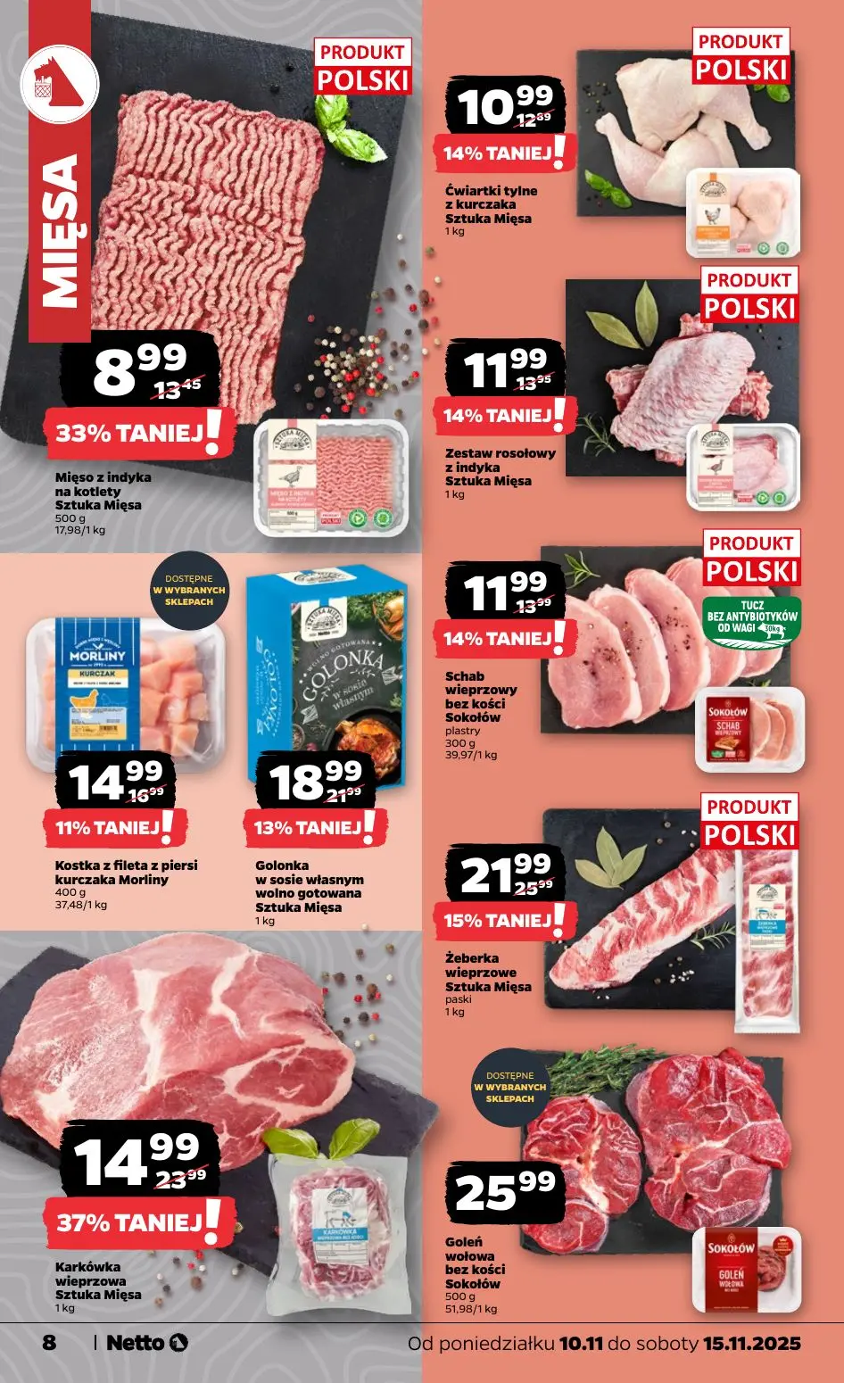 gazetka promocyjna NETTO Oferta od poniedziałku - Strona 8