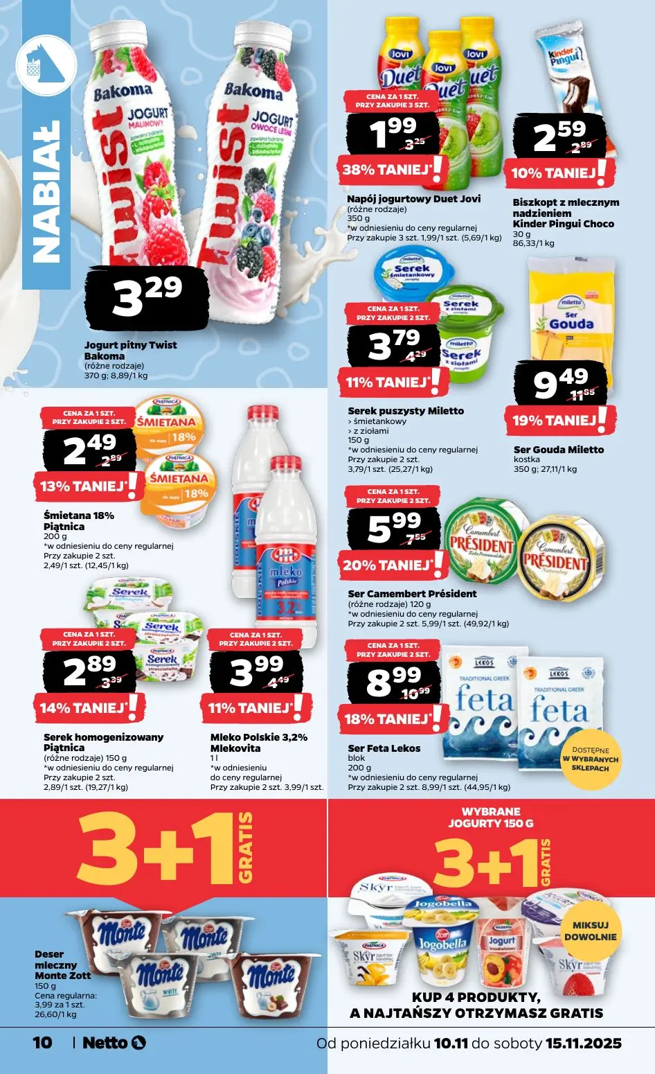 gazetka promocyjna NETTO Oferta od poniedziałku - Strona 10