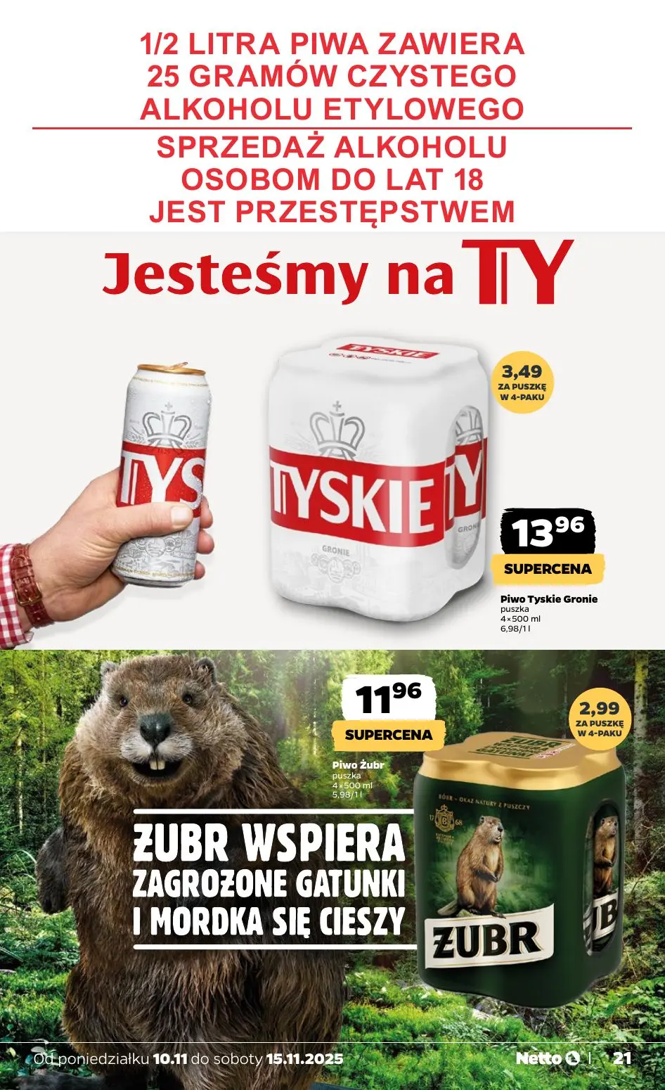 gazetka promocyjna NETTO Oferta od poniedziałku - Strona 21