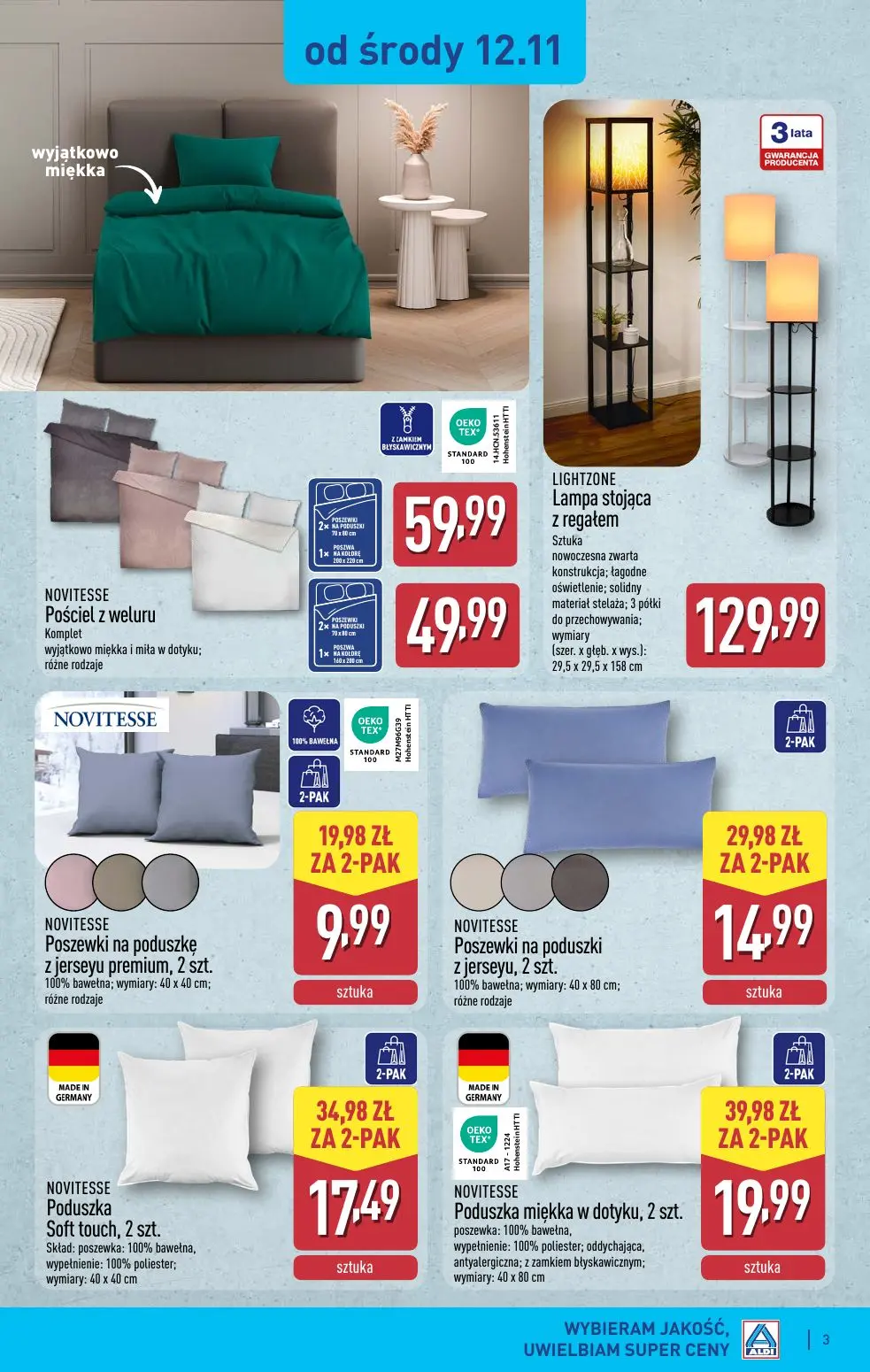 gazetka promocyjna ALDI Modne i wygodne od 12.11 - Strona 3