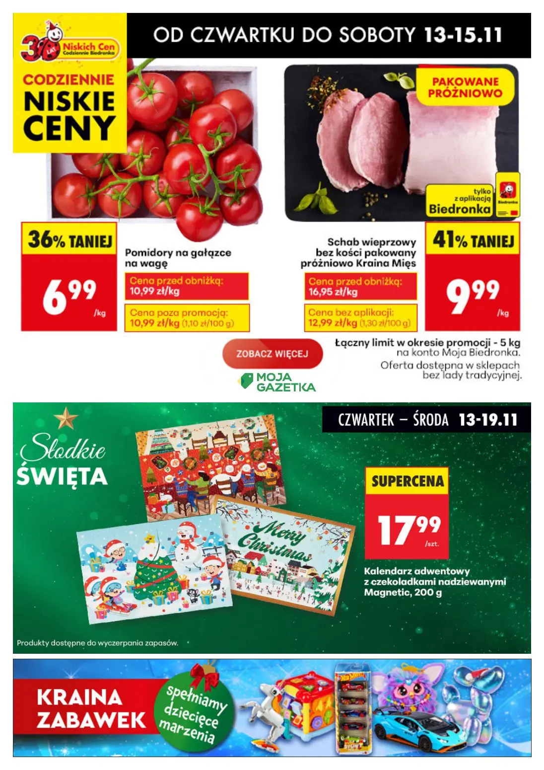 gazetka promocyjna Biedronka Biedronkowe oszczędności - Strona 1