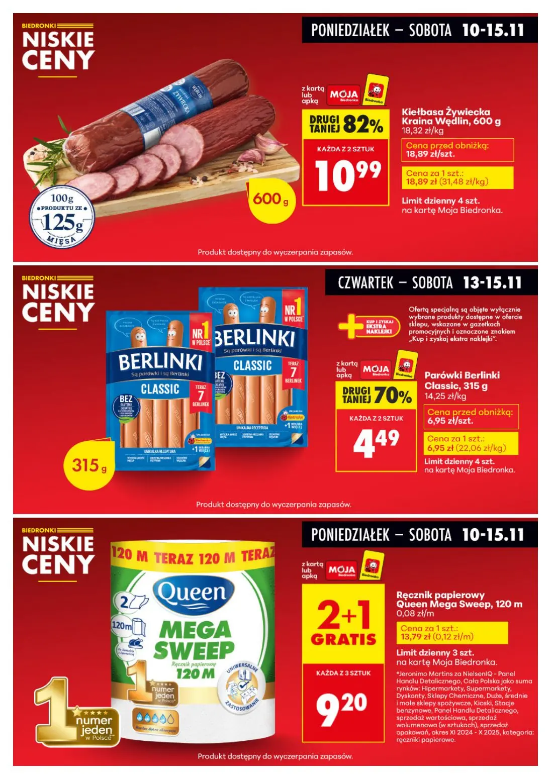 gazetka promocyjna Biedronka Biedronkowe oszczędności - Strona 2