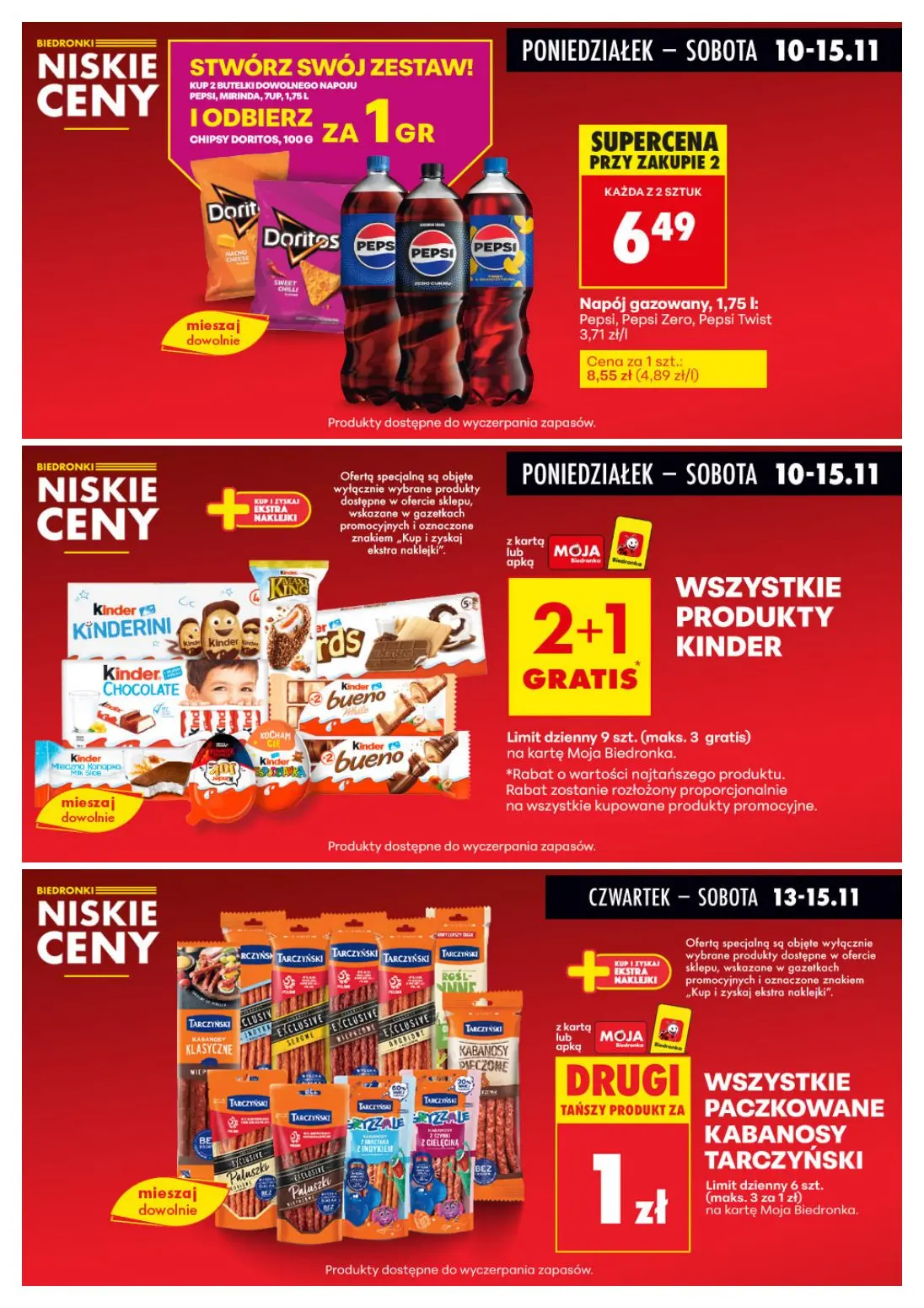 gazetka promocyjna Biedronka Biedronkowe oszczędności - Strona 3