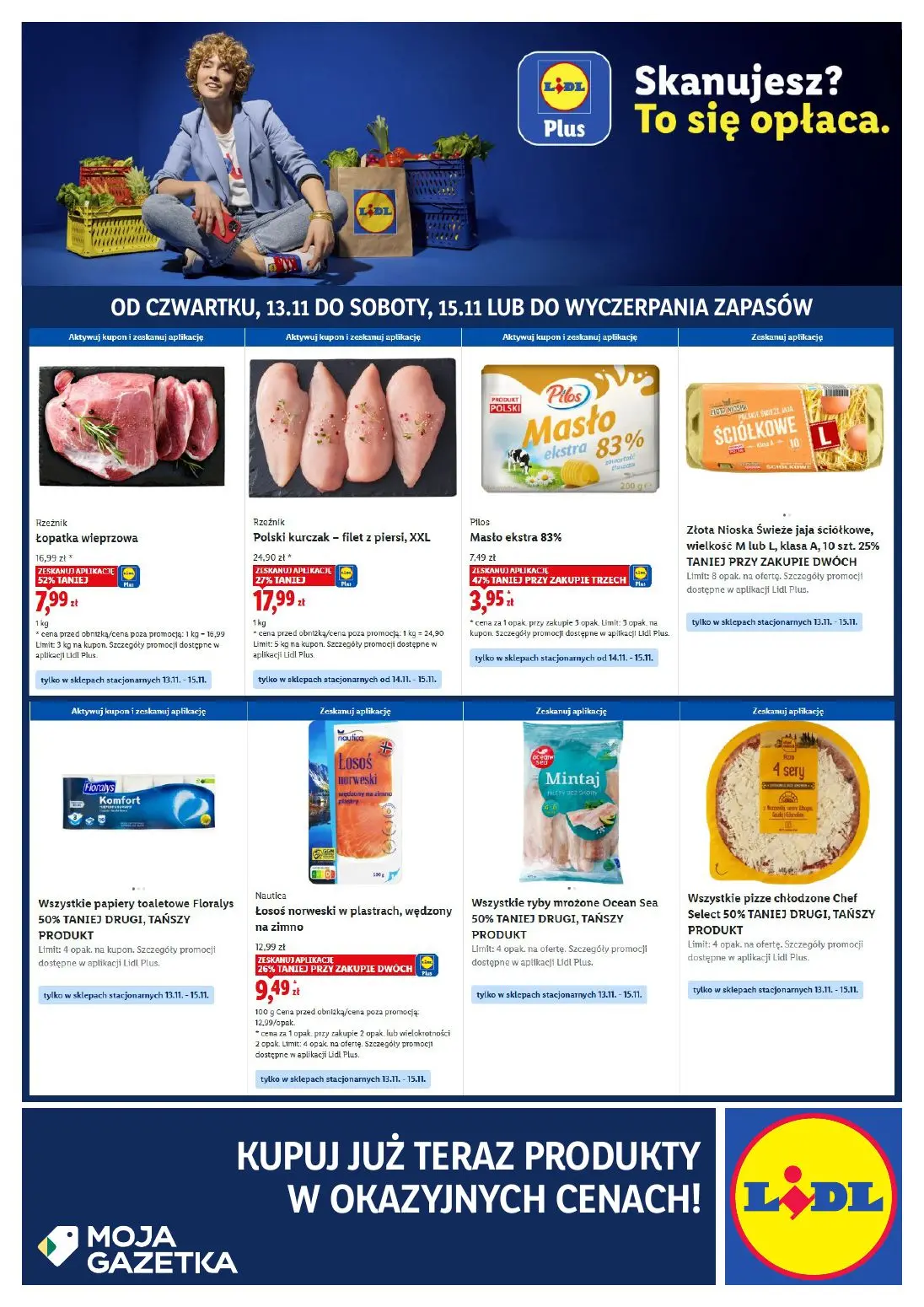 gazetka promocyjna LIDL Lidl plus. Skanujesz - To się opłaca - Strona 1