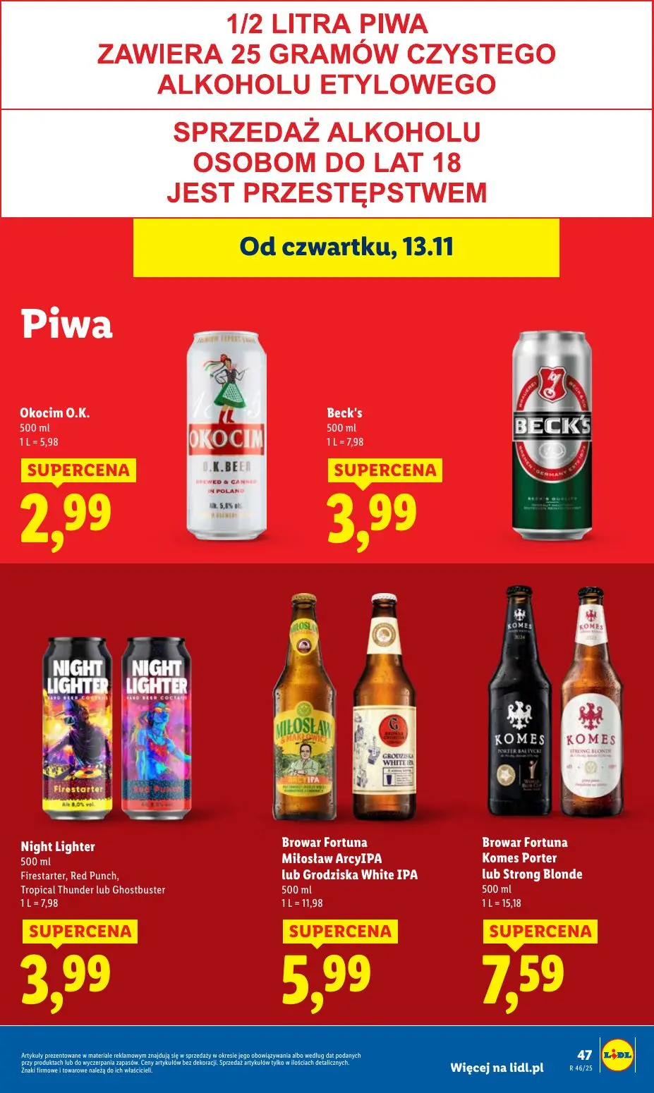 gazetka promocyjna LIDL Od czwartku - Strona 49