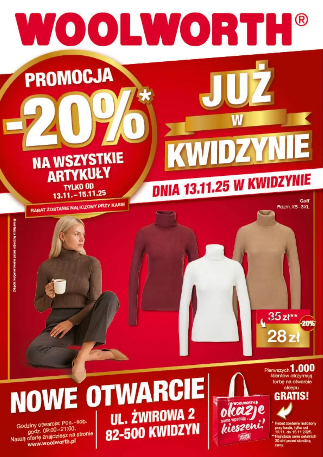 gazetka promocyjna WOOLWORTH Kwidzyn - Strona 1