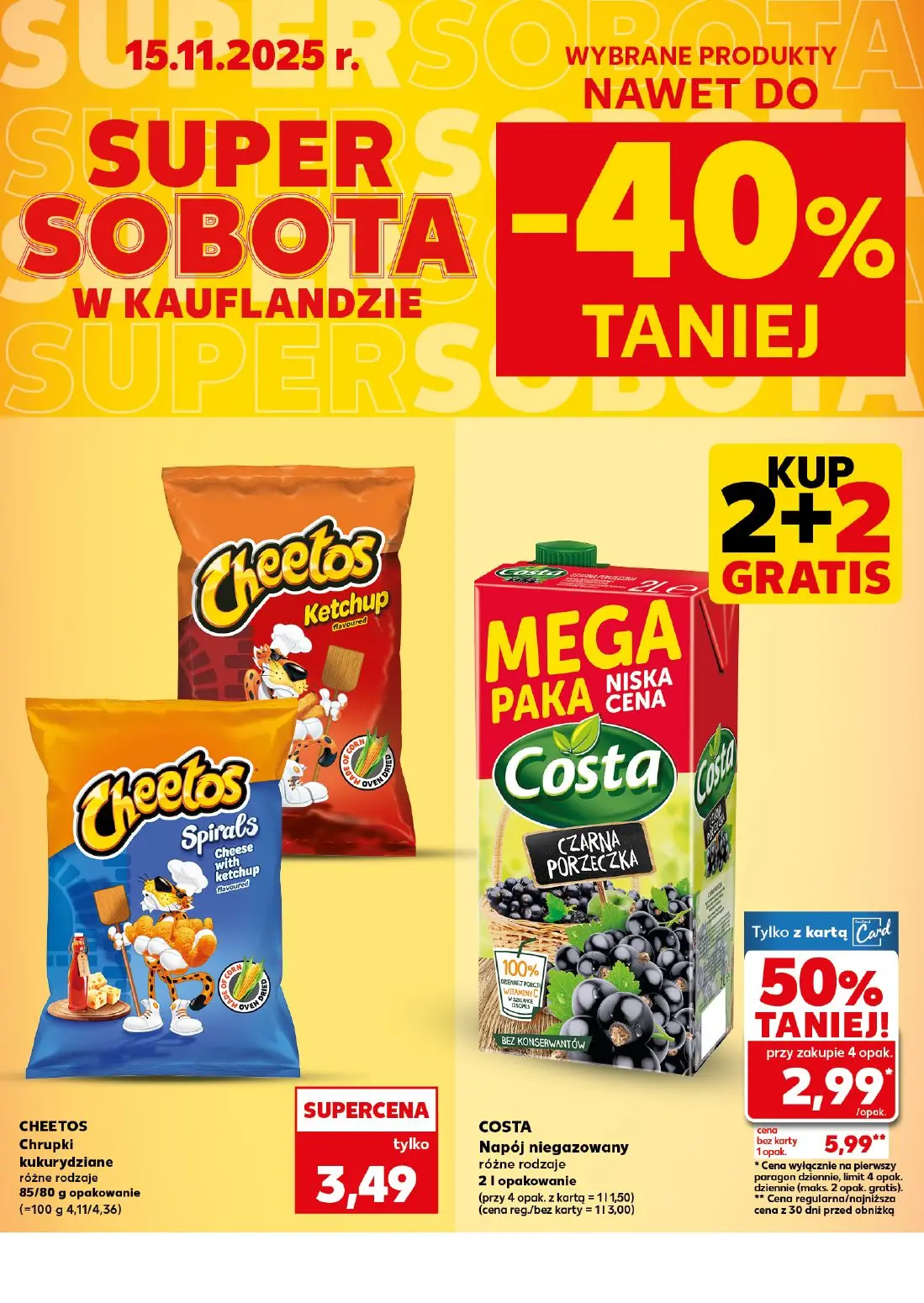 gazetka promocyjna Kaufland Super Sobota - Strona 4