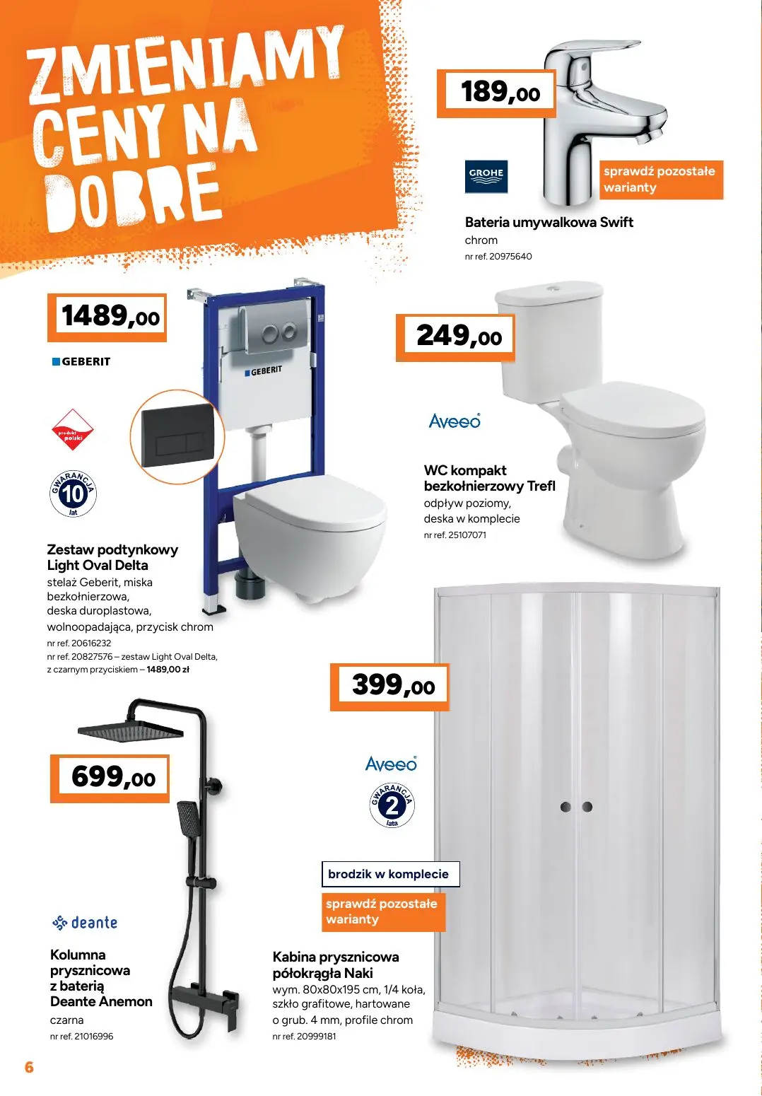 gazetka promocyjna BRICOMAN Zmieniamy ceny na dobre - Strona 6