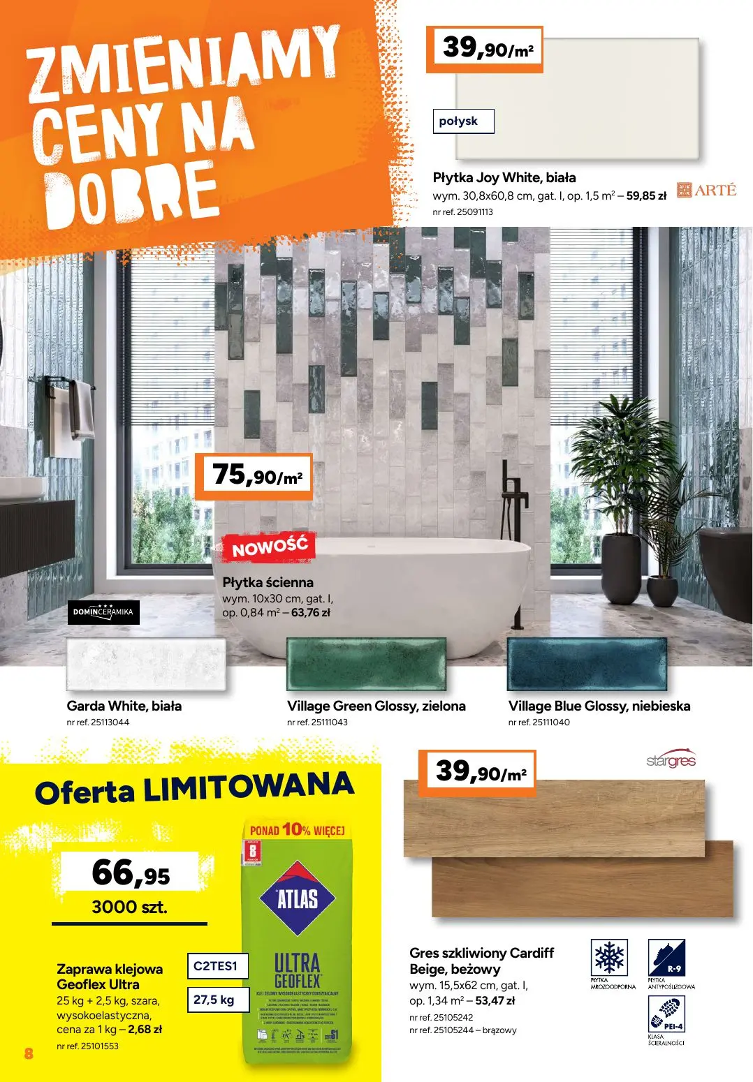 gazetka promocyjna BRICOMAN Zmieniamy ceny na dobre - Strona 8