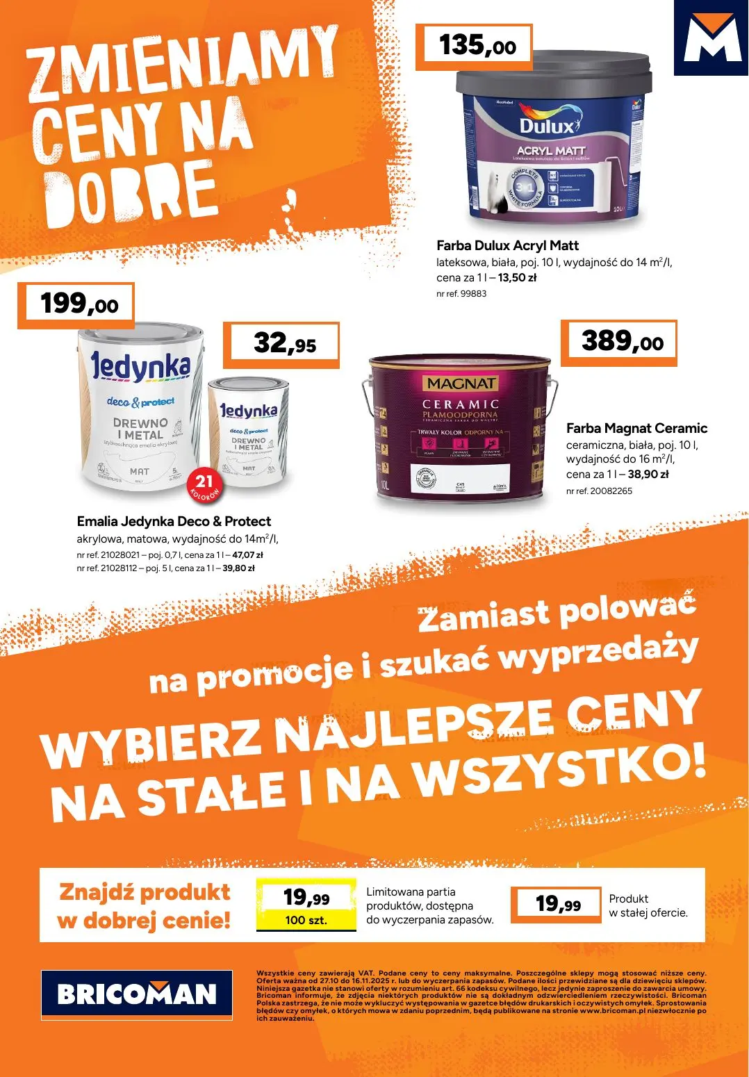 gazetka promocyjna BRICOMAN Zmieniamy ceny na dobre - Strona 12