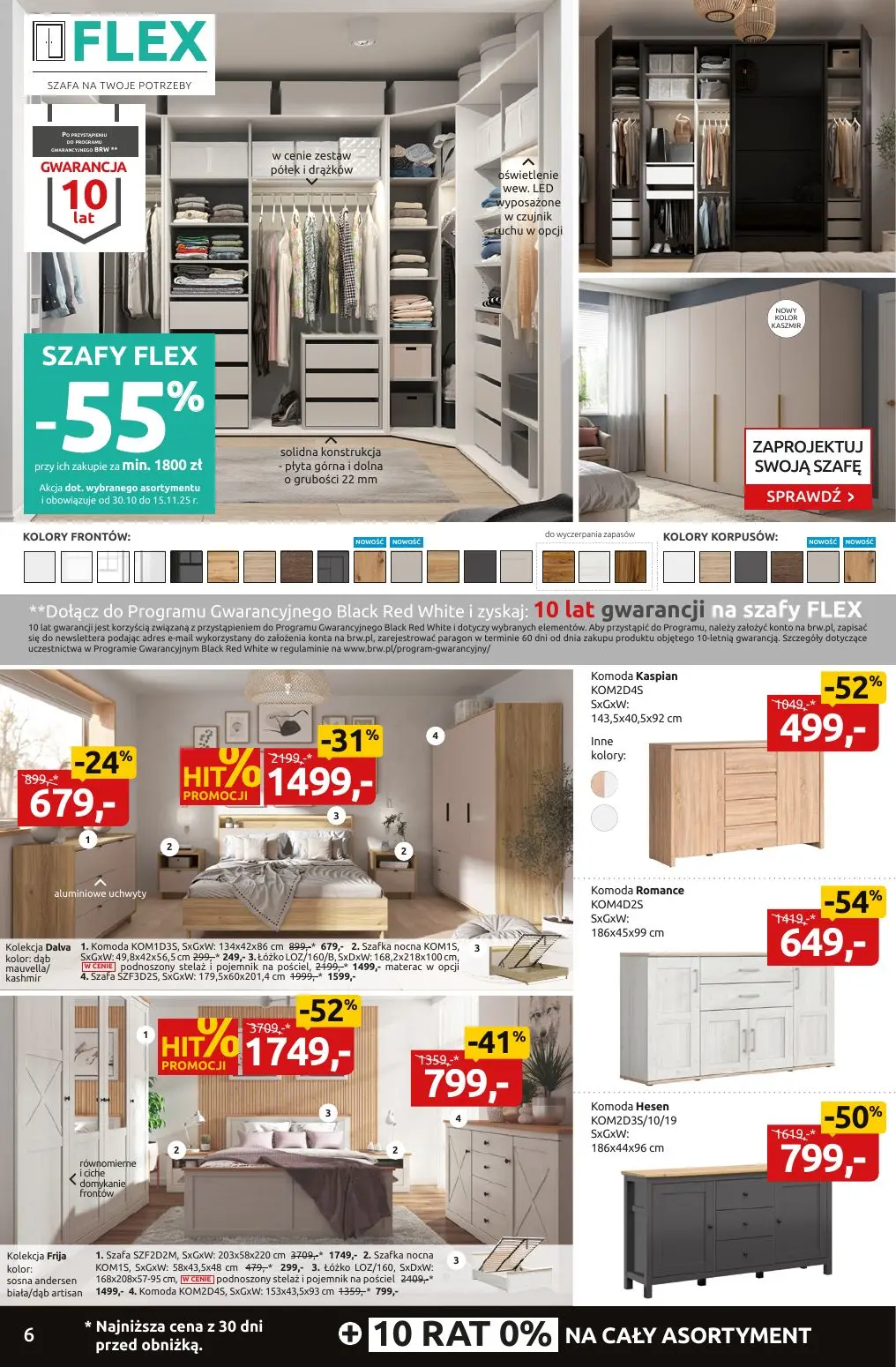gazetka promocyjna Black Red White Black Weeks do -55% na setki mebli i dodatków - Strona 6