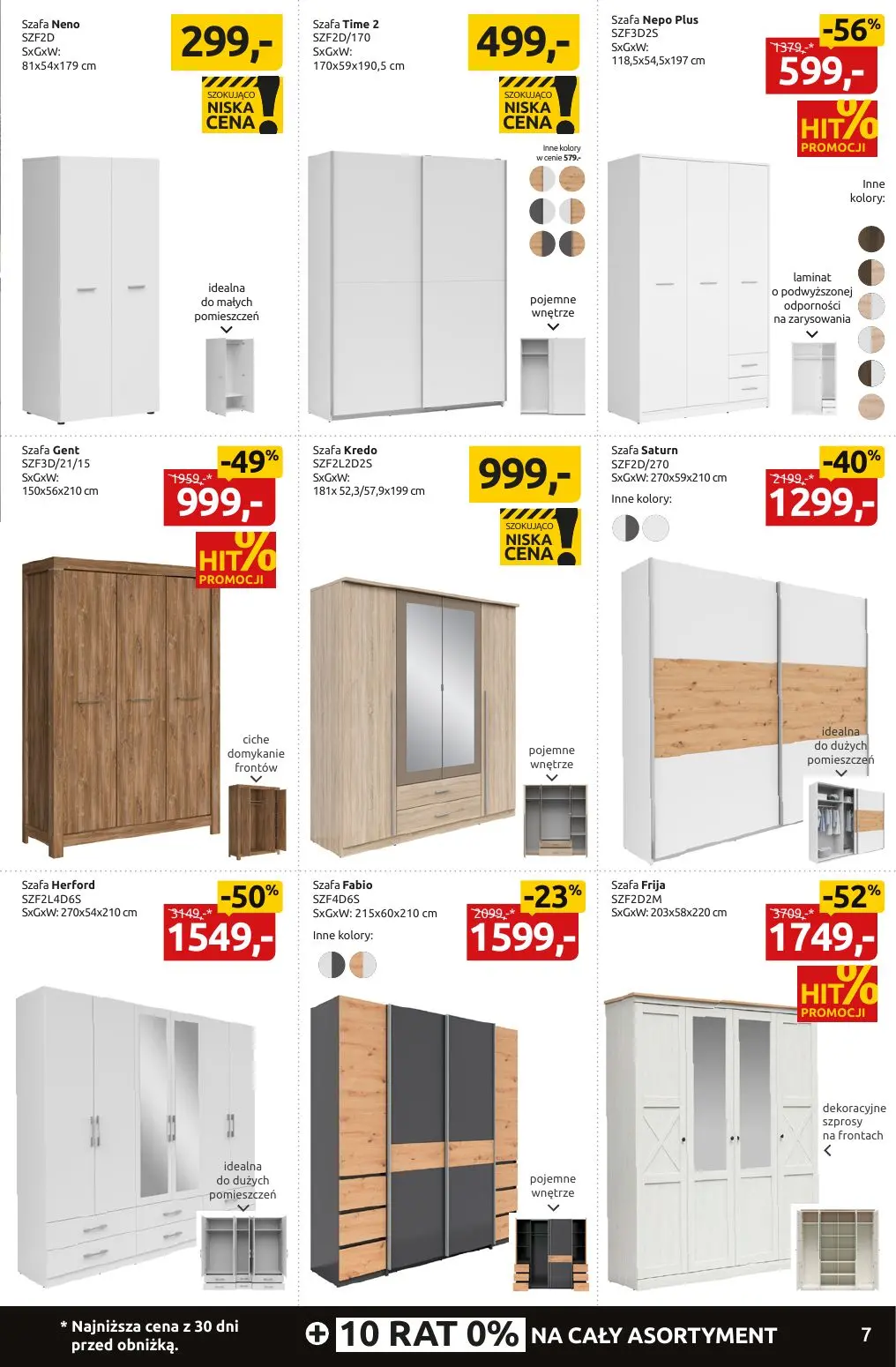 gazetka promocyjna Black Red White Black Weeks do -55% na setki mebli i dodatków - Strona 7