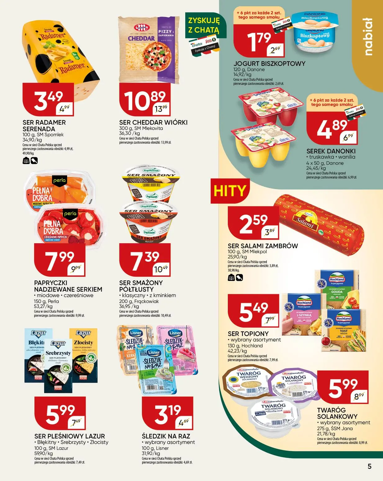 gazetka promocyjna Chata Polska  - Strona 5