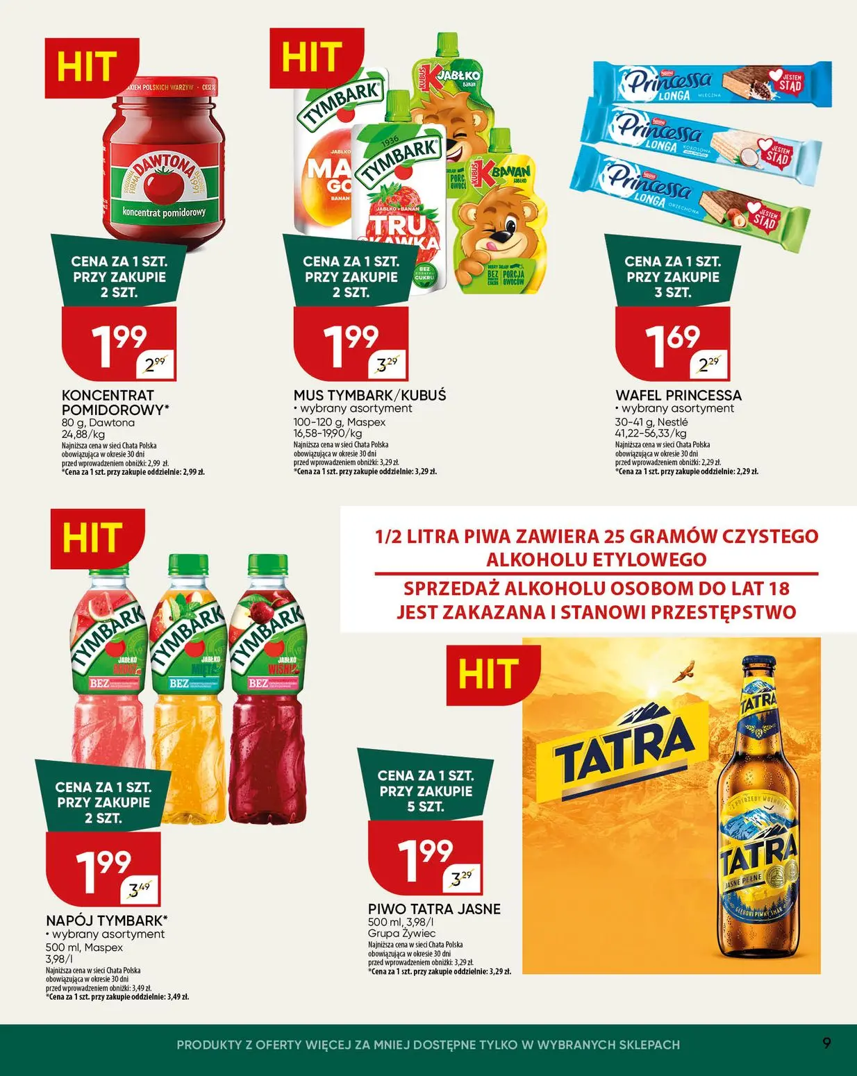 gazetka promocyjna Chata Polska  - Strona 9