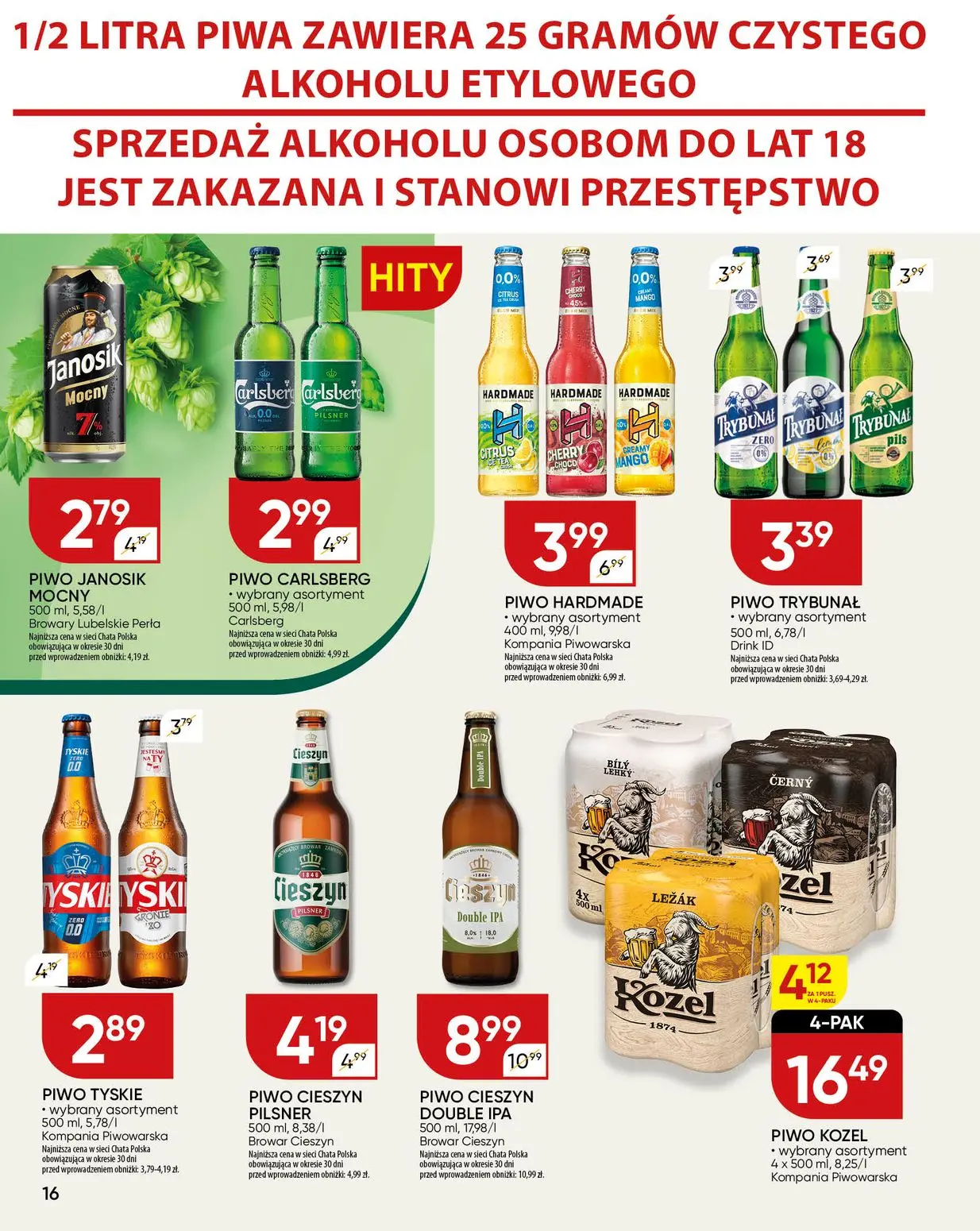 gazetka promocyjna Chata Polska  - Strona 16