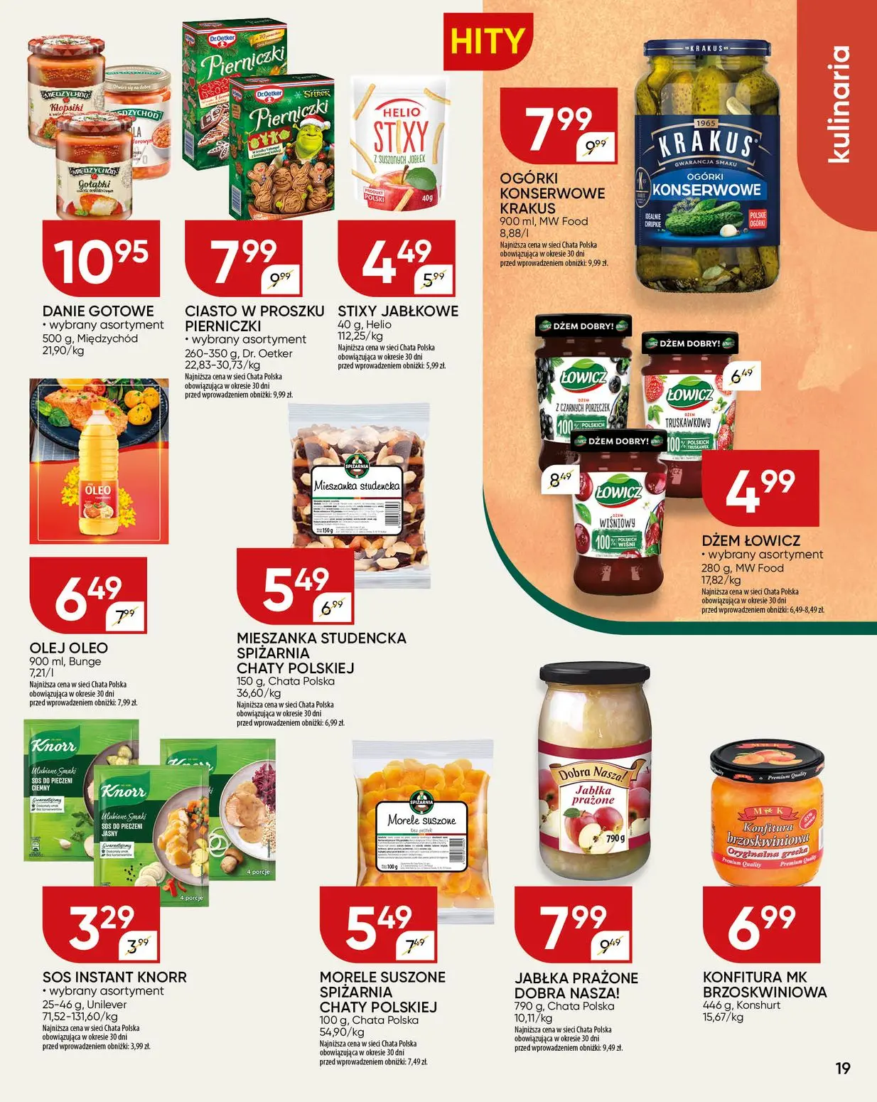 gazetka promocyjna Chata Polska  - Strona 19