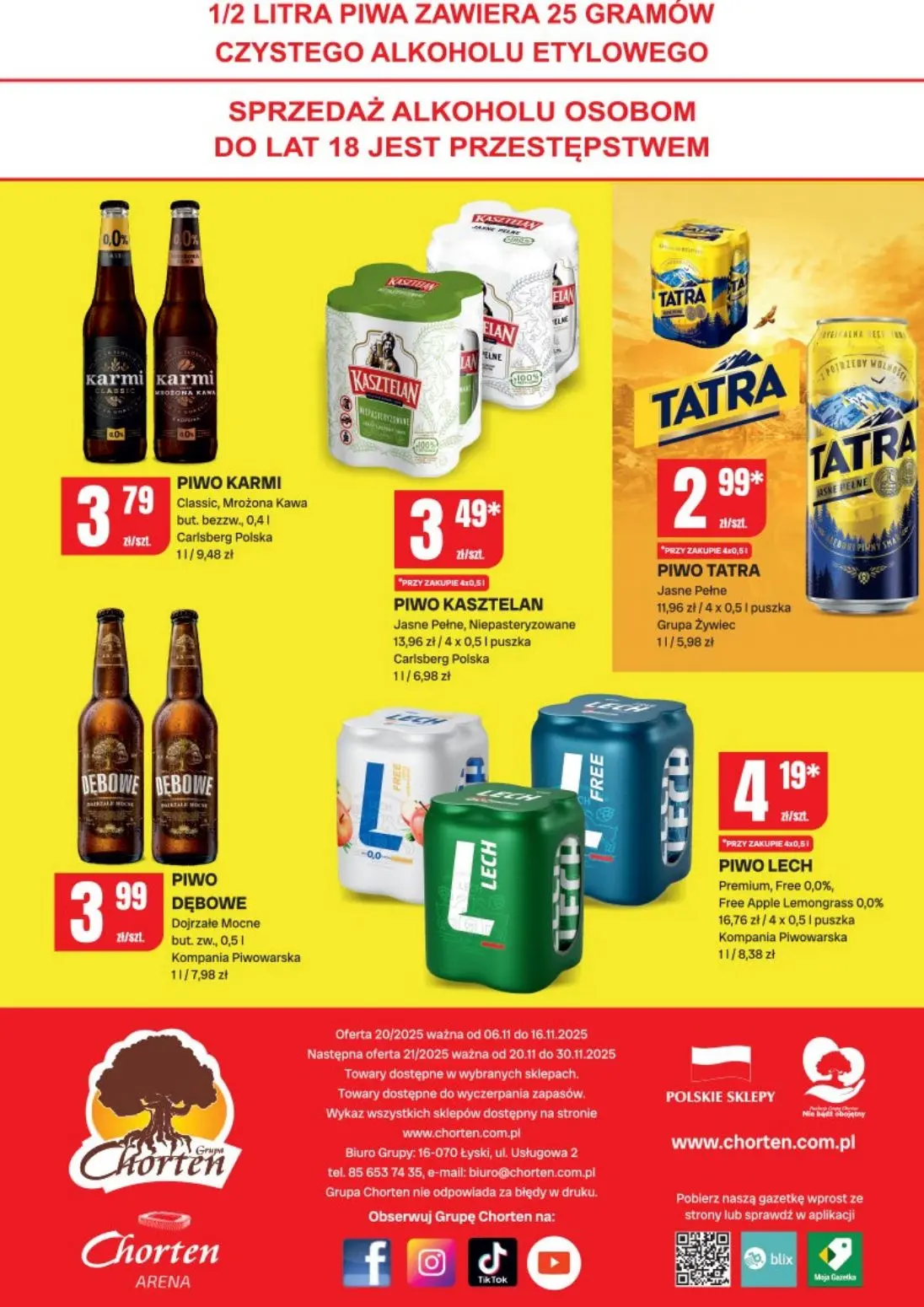 gazetka promocyjna Chorten Ciechanów - minimarket - Strona 4