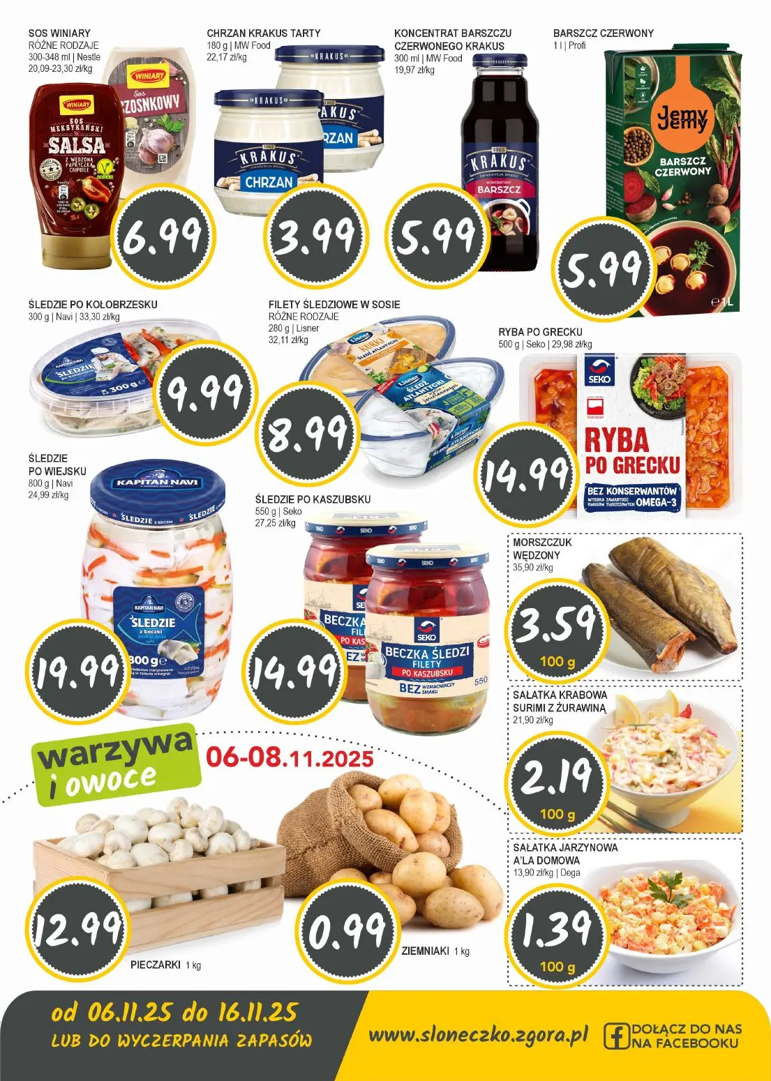 gazetka promocyjna Słoneczko Sklepy własne - województwo lubuskie, dolnośląskie i wielkopolskie - Strona 4