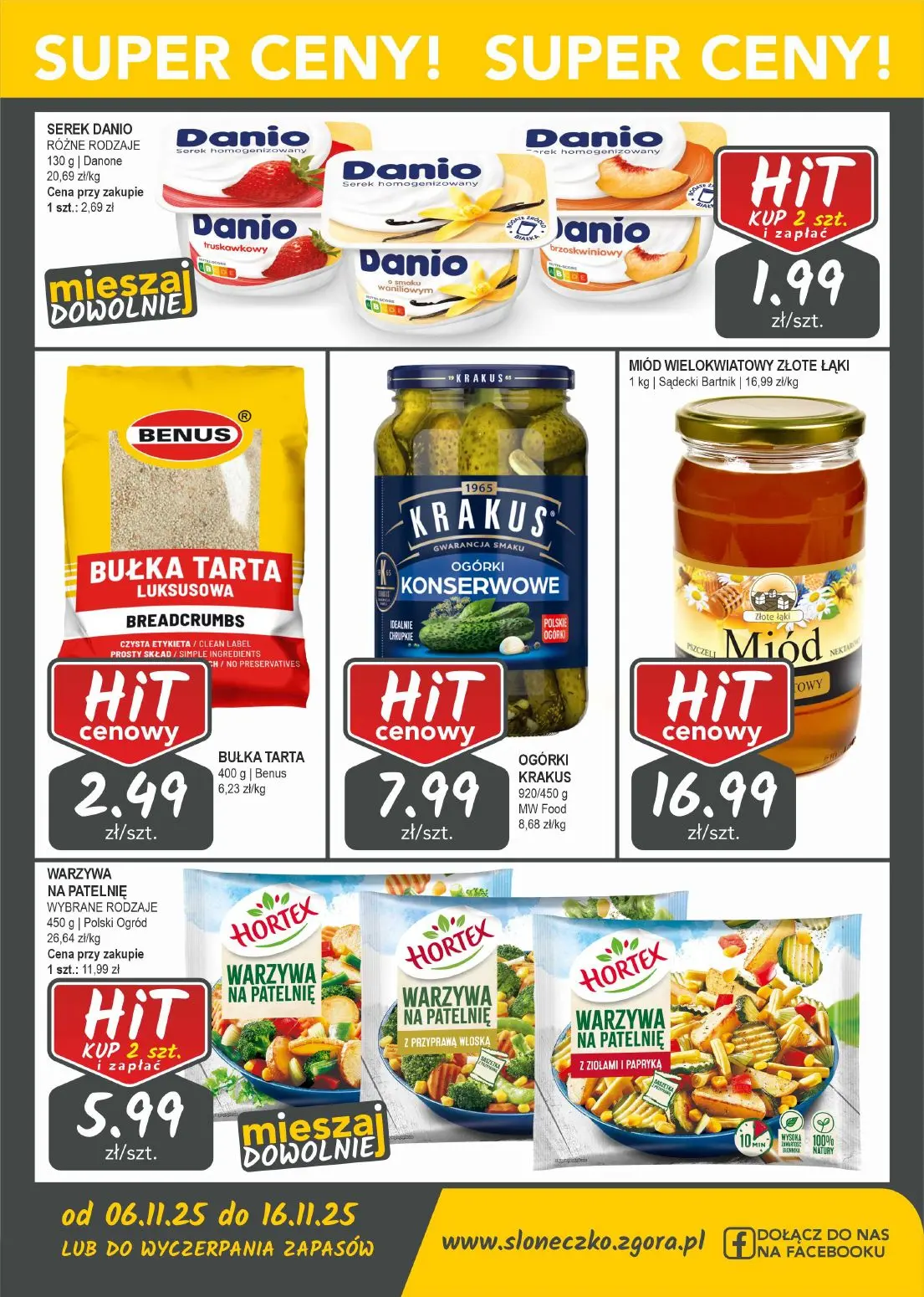 gazetka promocyjna Słoneczko Sklepy własne - województwo lubuskie, dolnośląskie i wielkopolskie - Strona 6