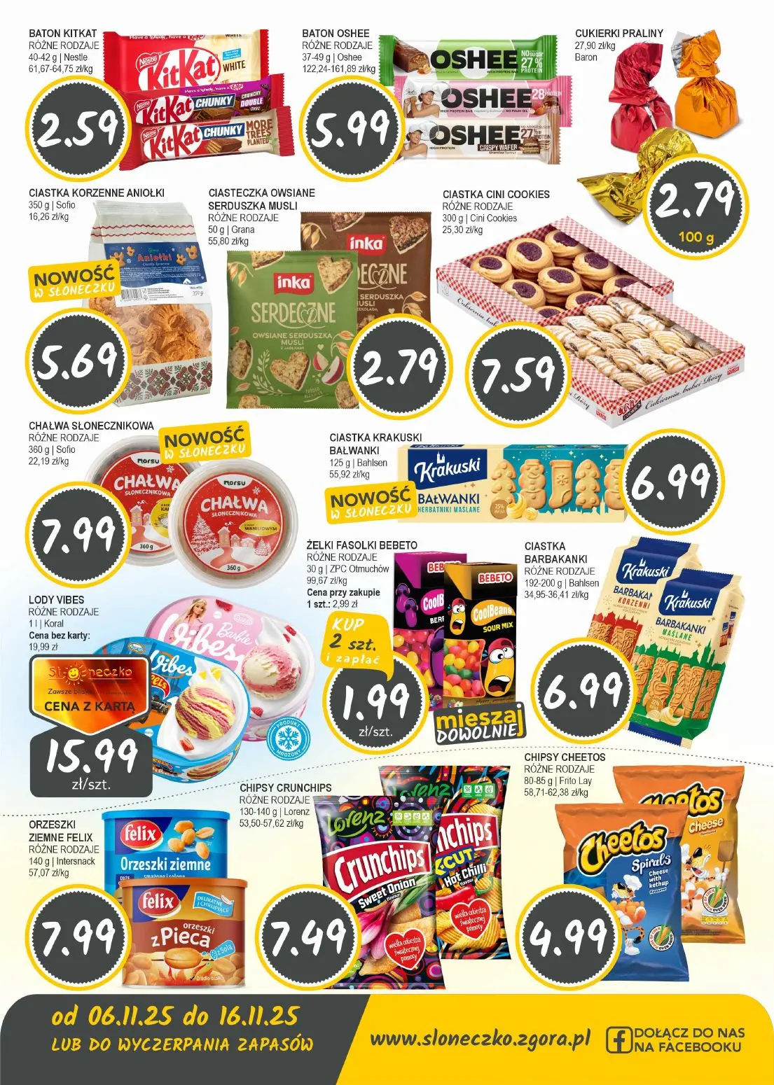gazetka promocyjna Słoneczko Sklepy własne - województwo lubuskie, dolnośląskie i wielkopolskie - Strona 9