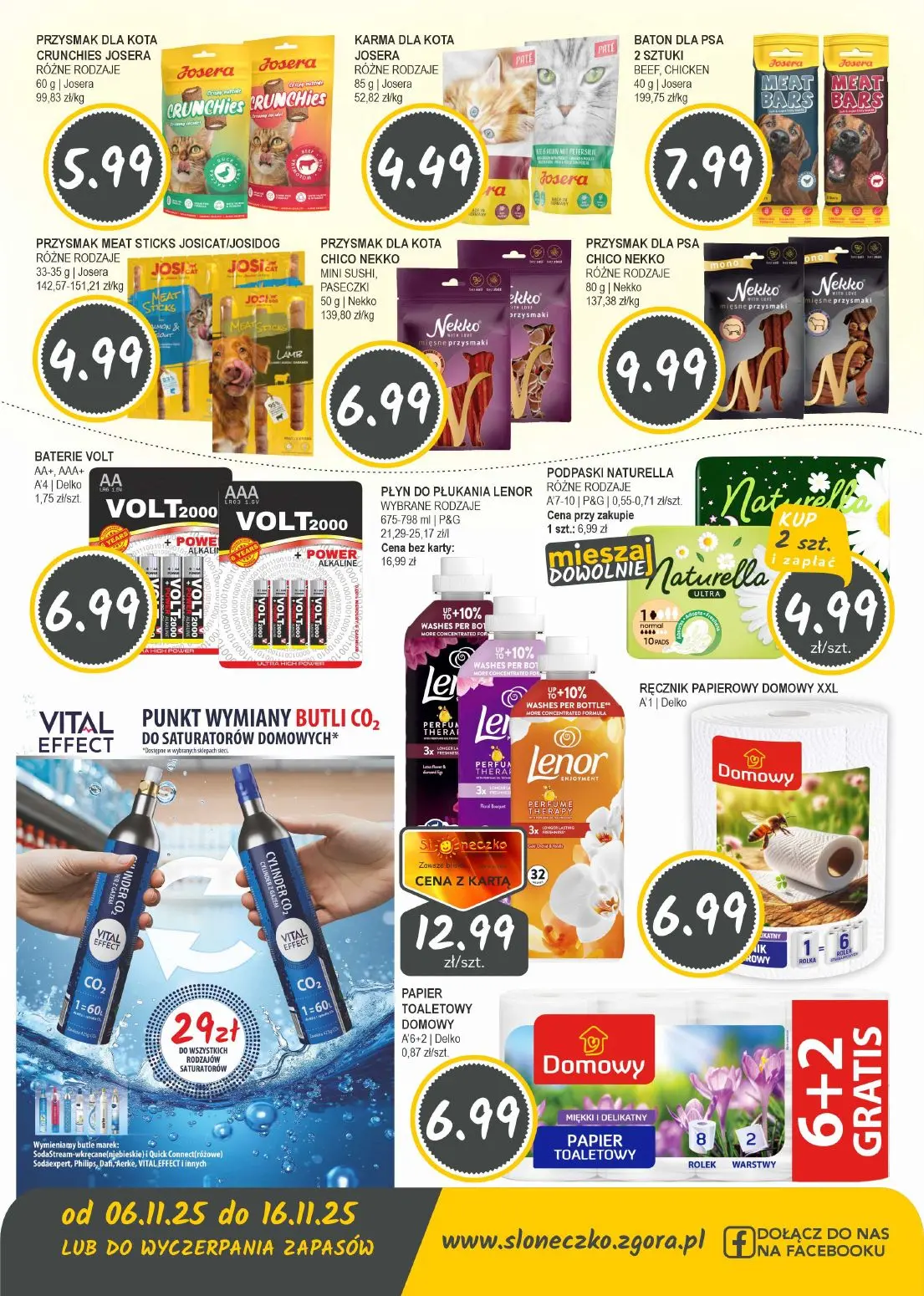 gazetka promocyjna Słoneczko Sklepy własne - województwo lubuskie, dolnośląskie i wielkopolskie - Strona 10