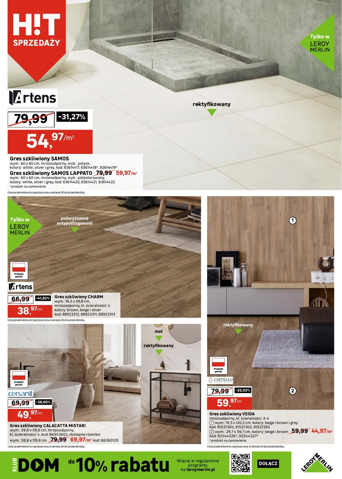 gazetka promocyjna Leroy Merlin Nowa łazienka - Strona 9