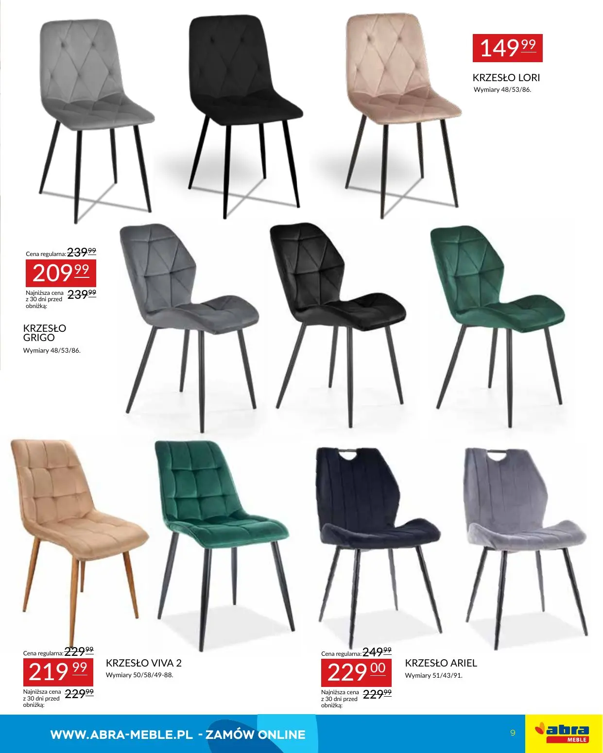 gazetka promocyjna abra meble Moc promocji - Strona 9