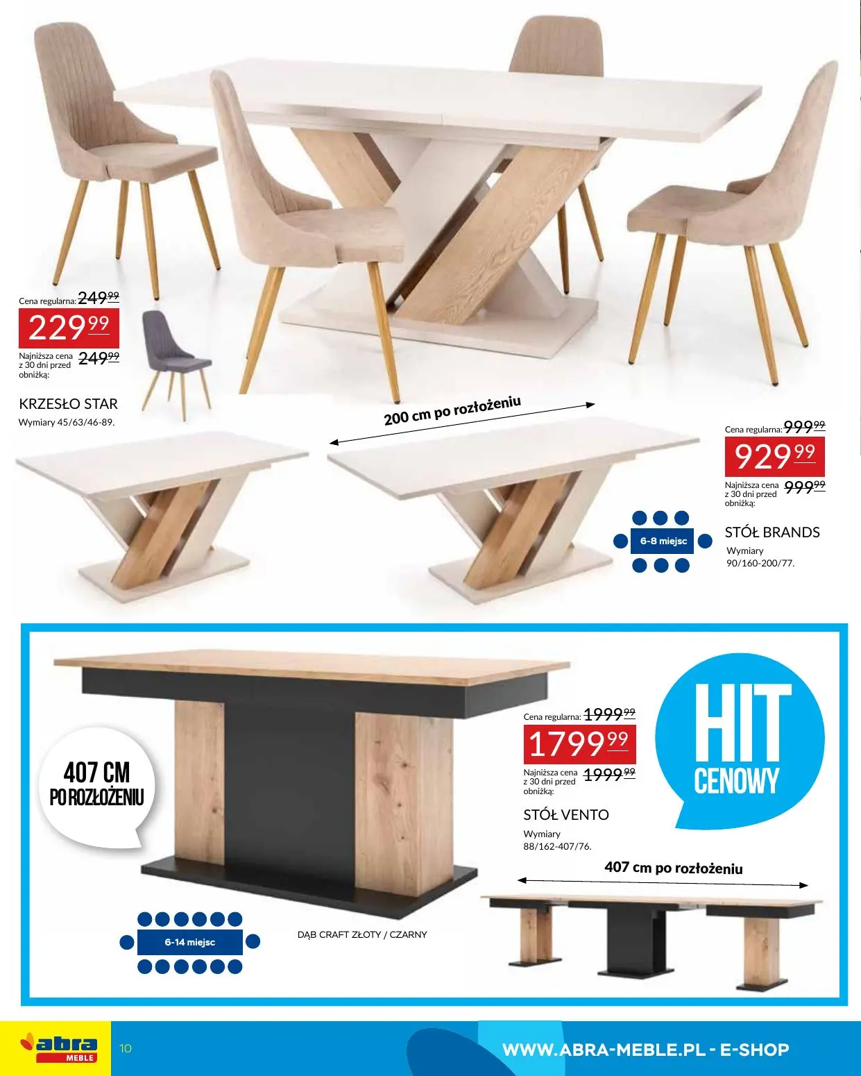 gazetka promocyjna abra meble Moc promocji - Strona 10