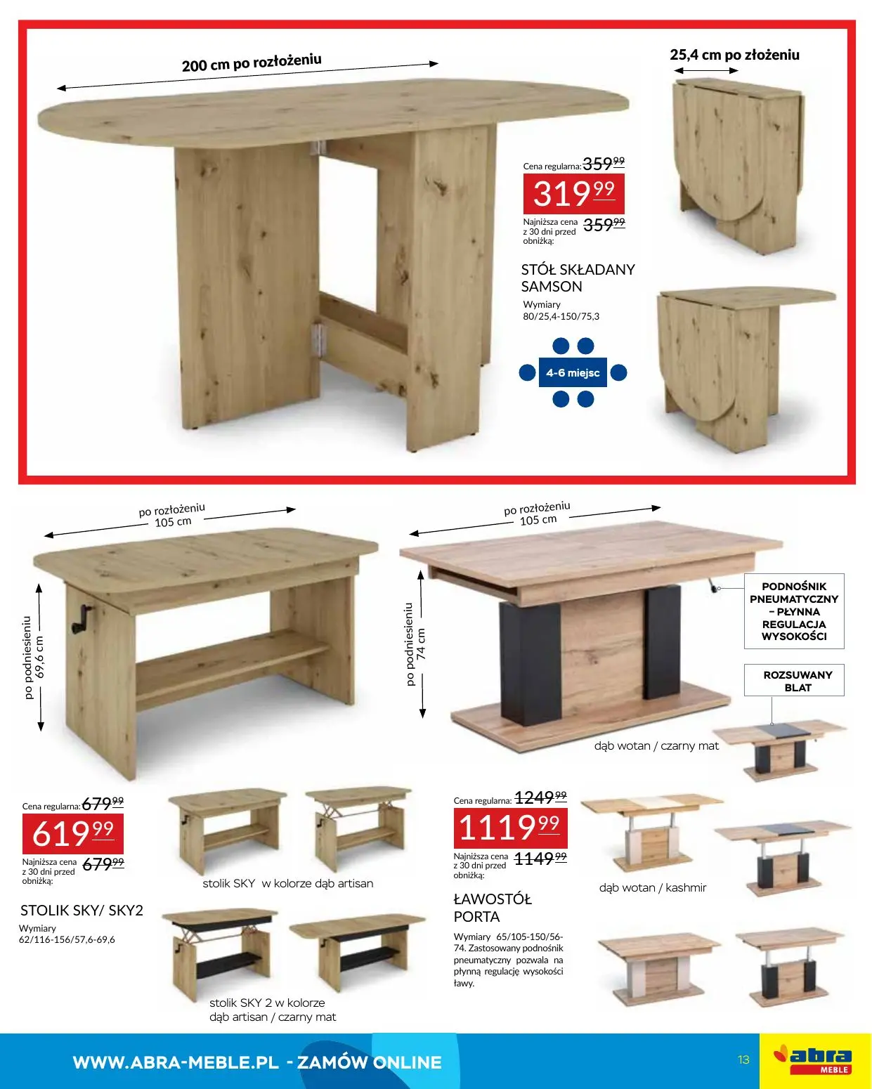 gazetka promocyjna abra meble Moc promocji - Strona 13