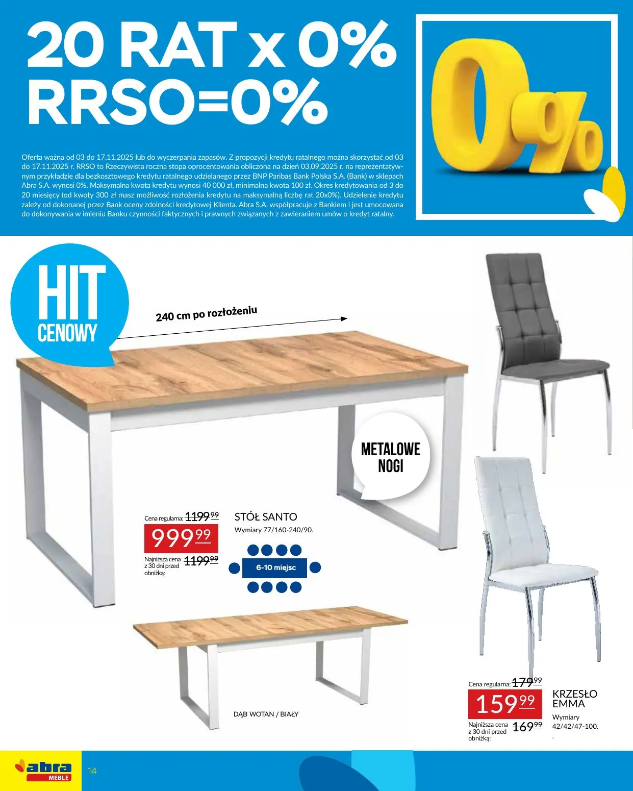 gazetka promocyjna abra meble Moc promocji - Strona 14