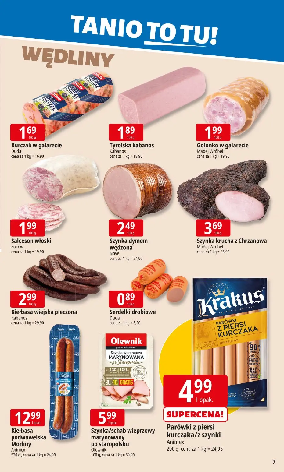 gazetka promocyjna E.Leclerc Tanio to tu! - Strona 7