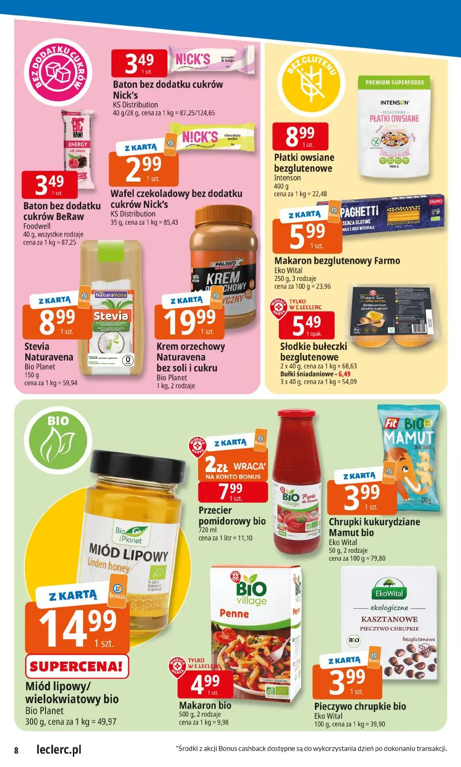 gazetka promocyjna E.Leclerc Tanio to tu! - Strona 8
