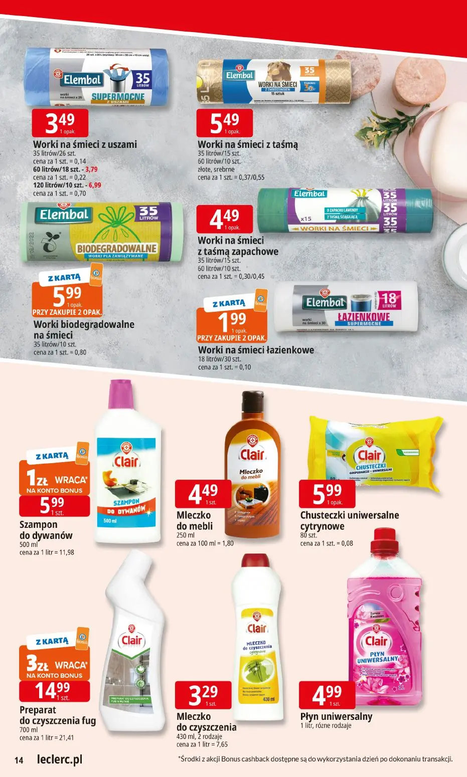 gazetka promocyjna E.Leclerc Tanio to tu! - Strona 14