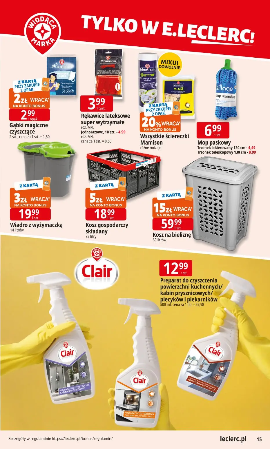 gazetka promocyjna E.Leclerc Tanio to tu! - Strona 15