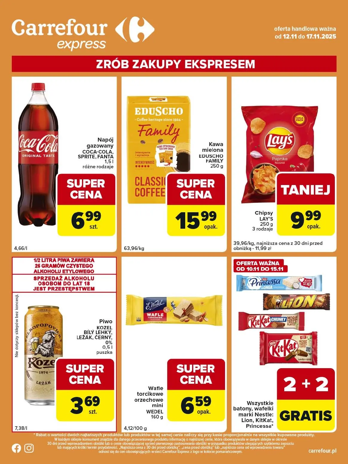 gazetka promocyjna Carrefour Express Zrób zakupy ekspresem - Strona 2
