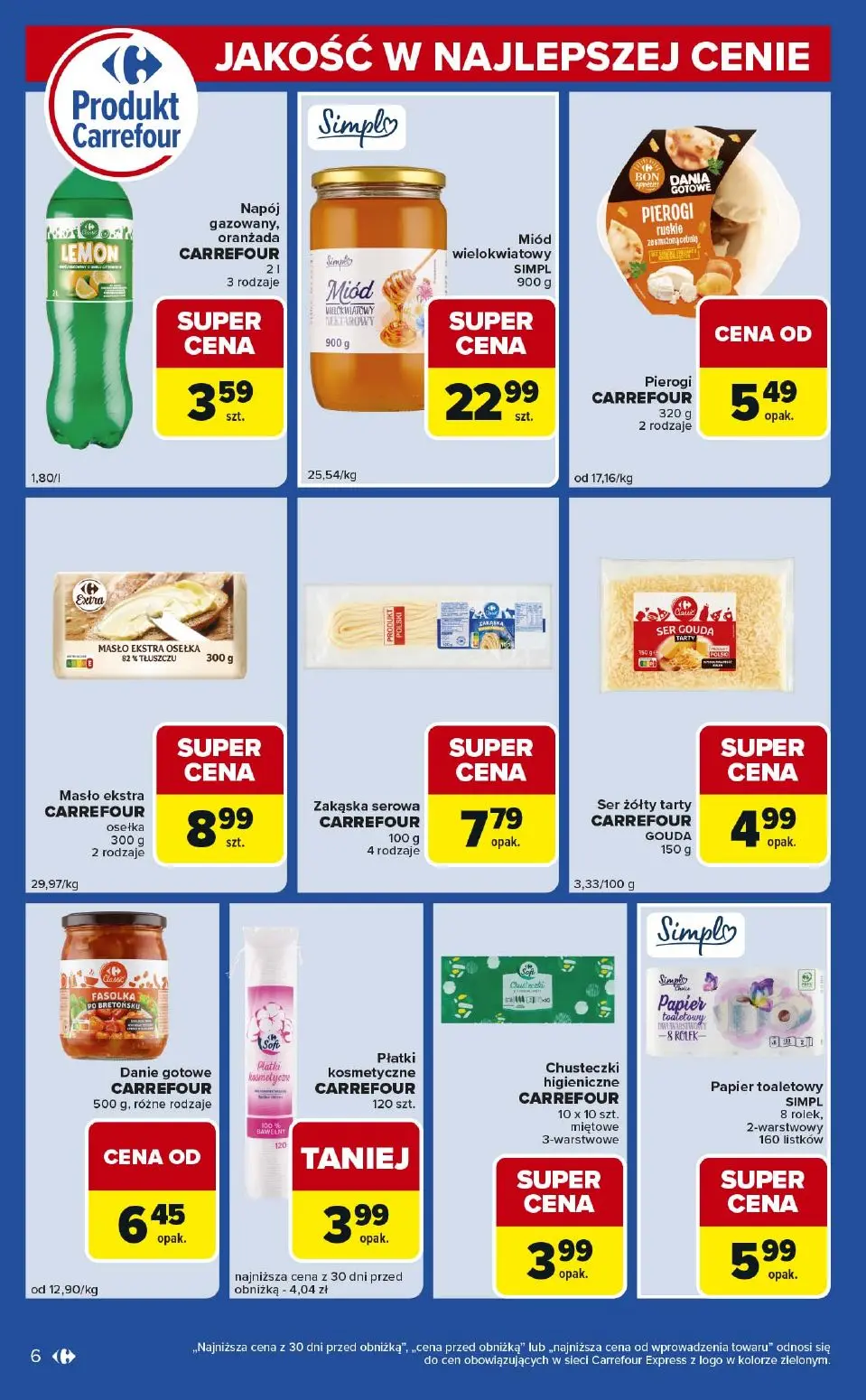 gazetka promocyjna Carrefour Express Zrób zakupy ekspresem - Strona 6