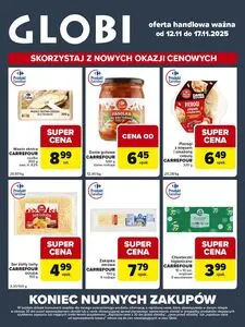 Gazetka promocyjna Globi, ważna od 2025-11-12 do 2025-11-17.