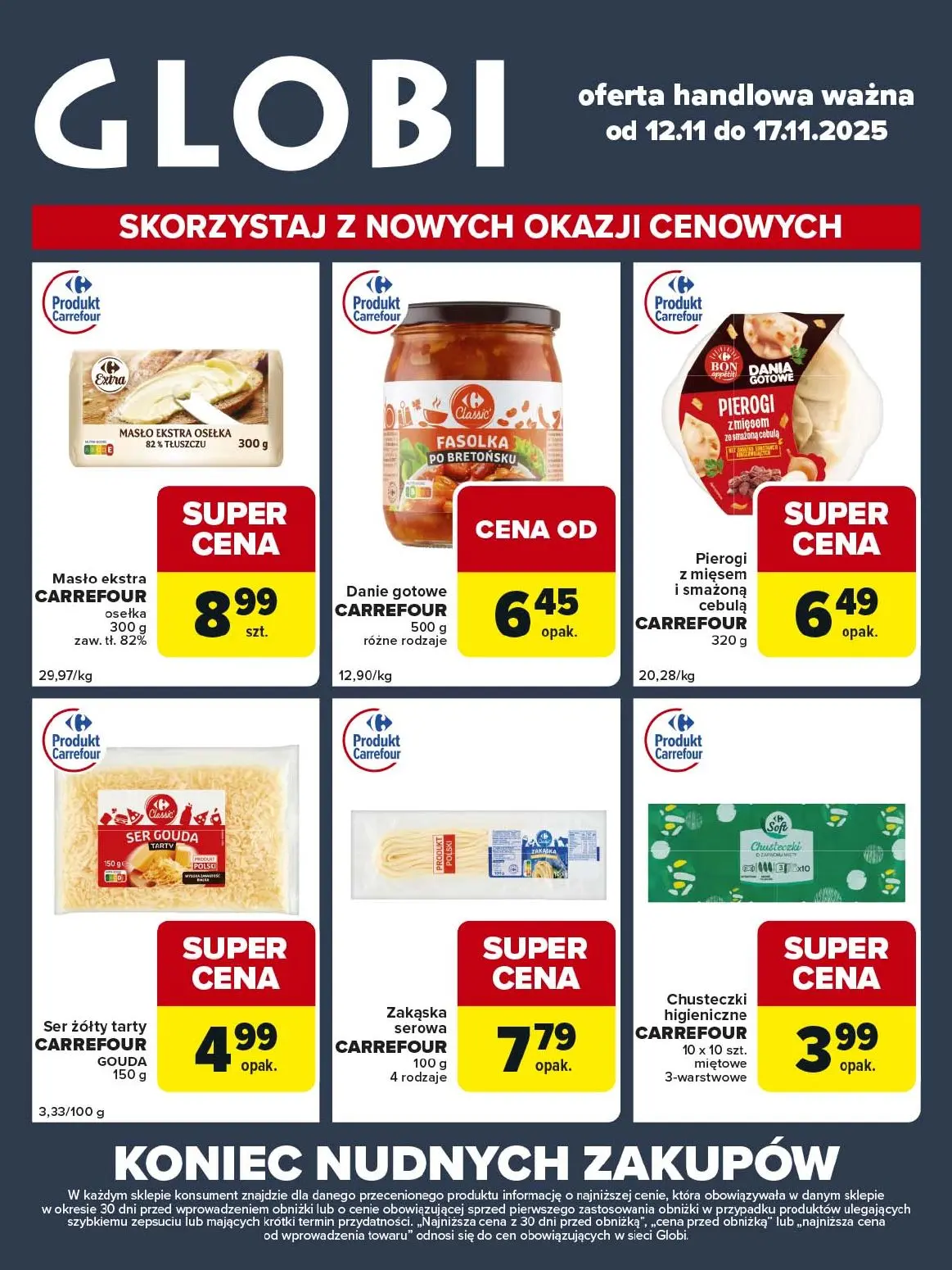 gazetka promocyjna Globi Koniec nudnych zakupów - Strona 1