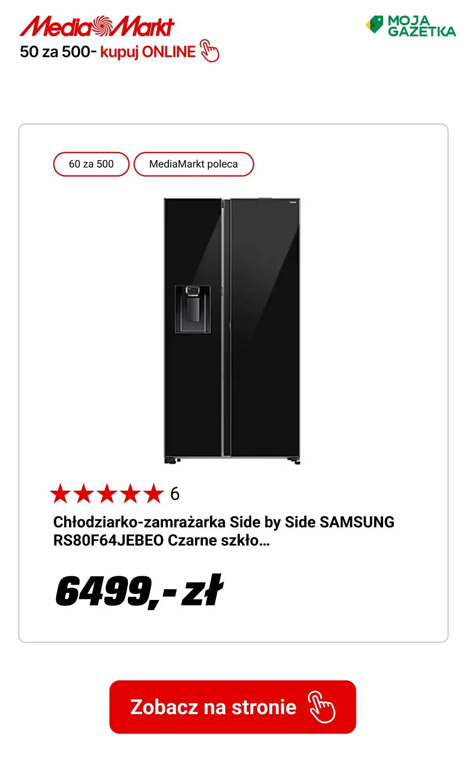 gazetka promocyjna Media Markt Zgarnij 60 zł rabatu za każde wydane 500 zł! - Strona 8