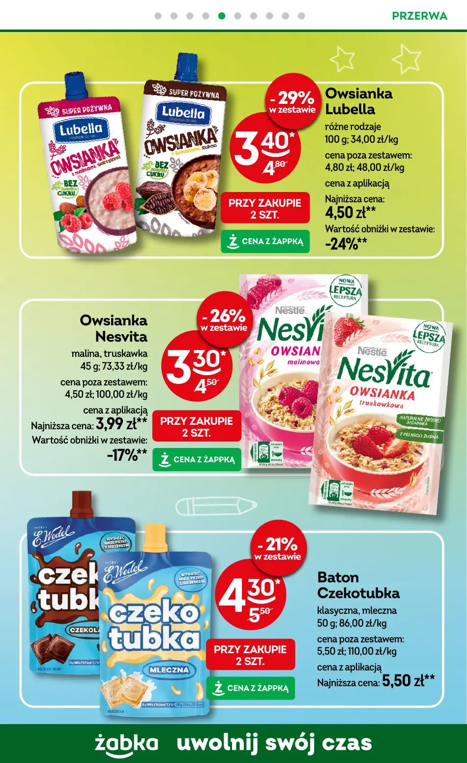 gazetka promocyjna Żabka Weekend zaczyna się w Żabce - Strona 52