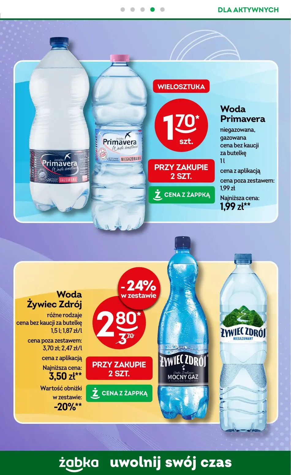 gazetka promocyjna Żabka Weekend zaczyna się w Żabce - Strona 62